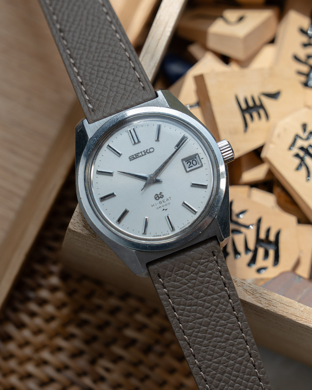 Grand Seiko 4522-8000 in steel, hi-beat, May 1968
