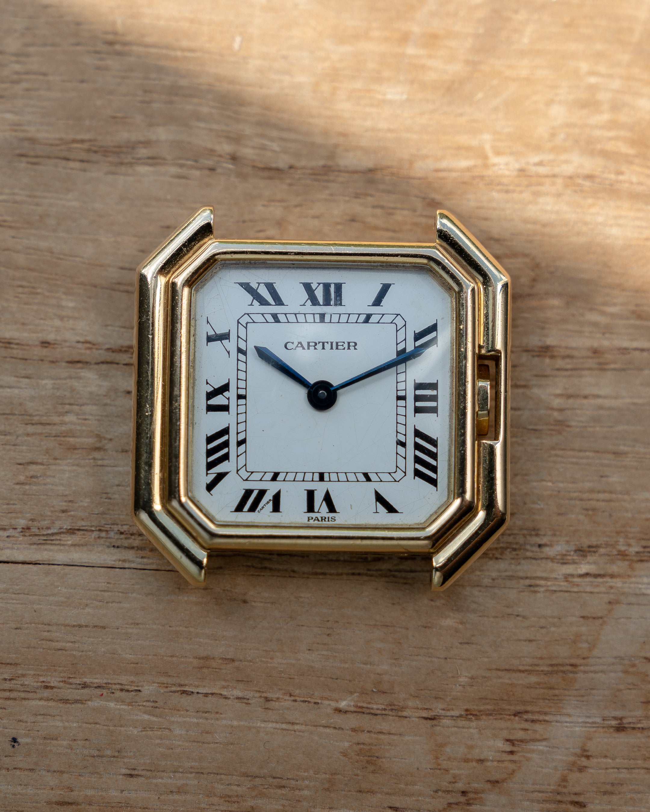 Cartier Ceinture ref 78099 LM size, Paris dial, 18k yellow gold - mechanical wind 78-1