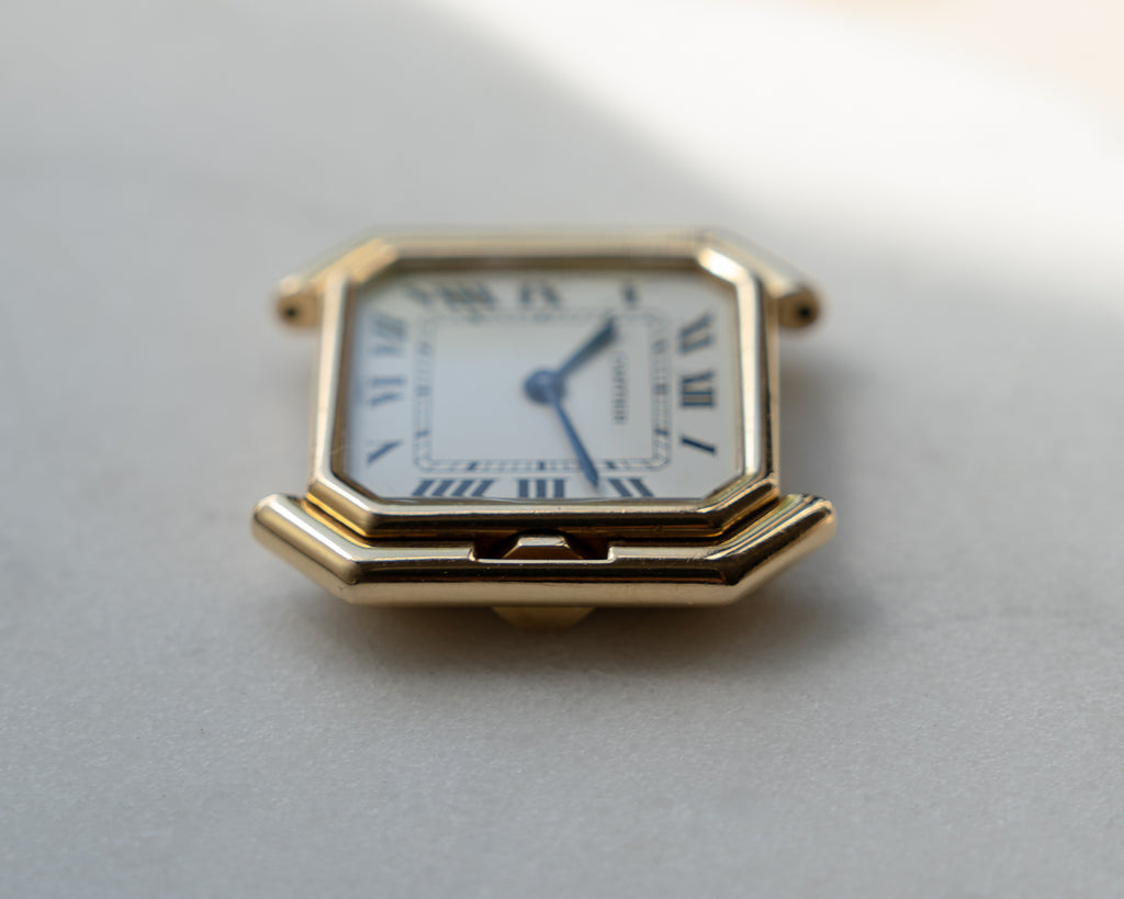 Cartier Ceinture ref 78099 LM size, Paris dial, 18k yellow gold - mechanical wind 78-1