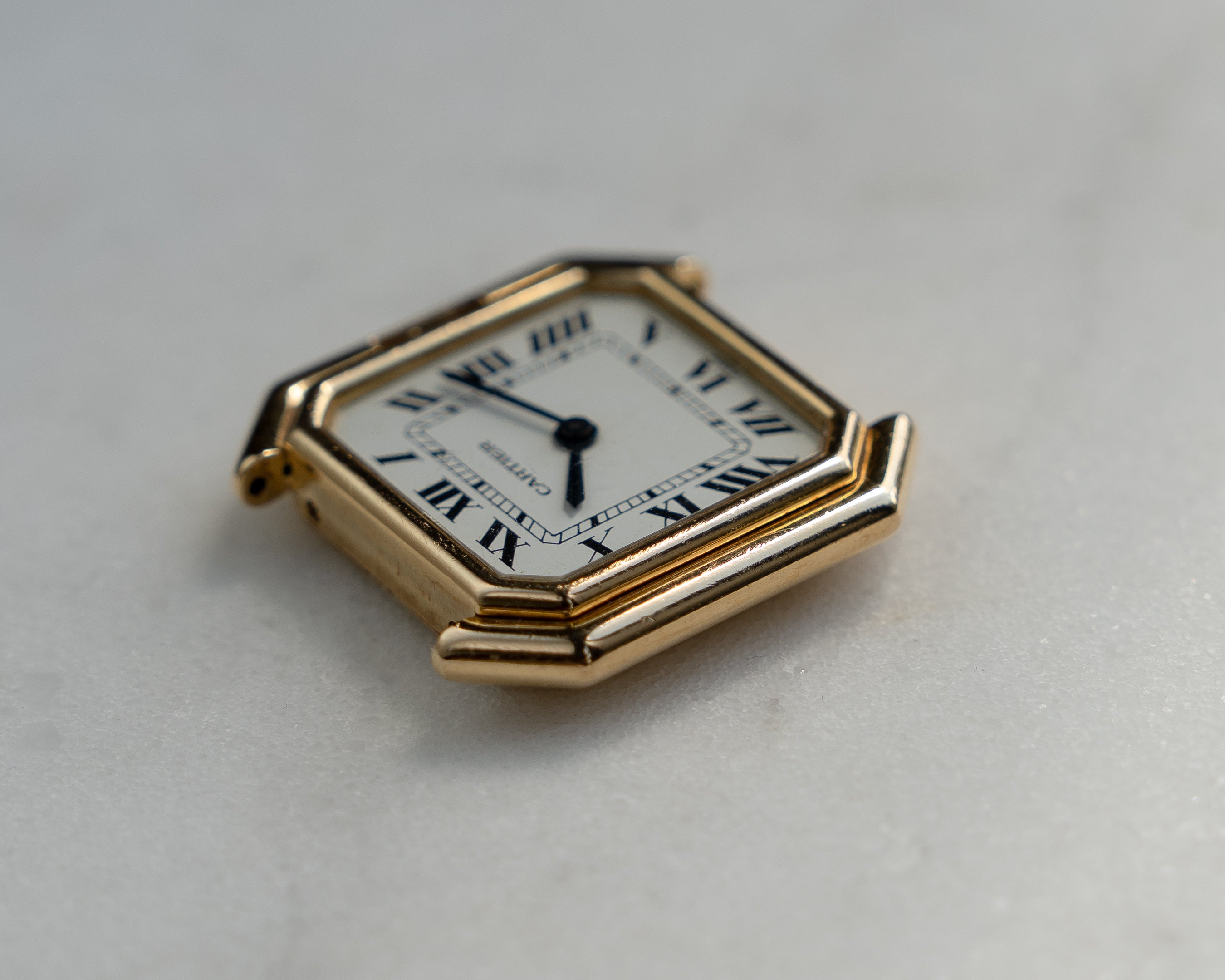 Cartier Ceinture ref 78099 LM size, Paris dial, 18k yellow gold - mechanical wind 78-1