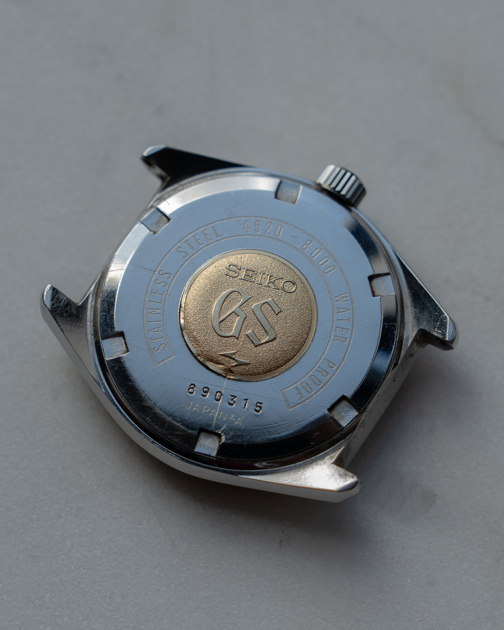 Grand Seiko 4520-8000 in steel, hi-beat, September 1968