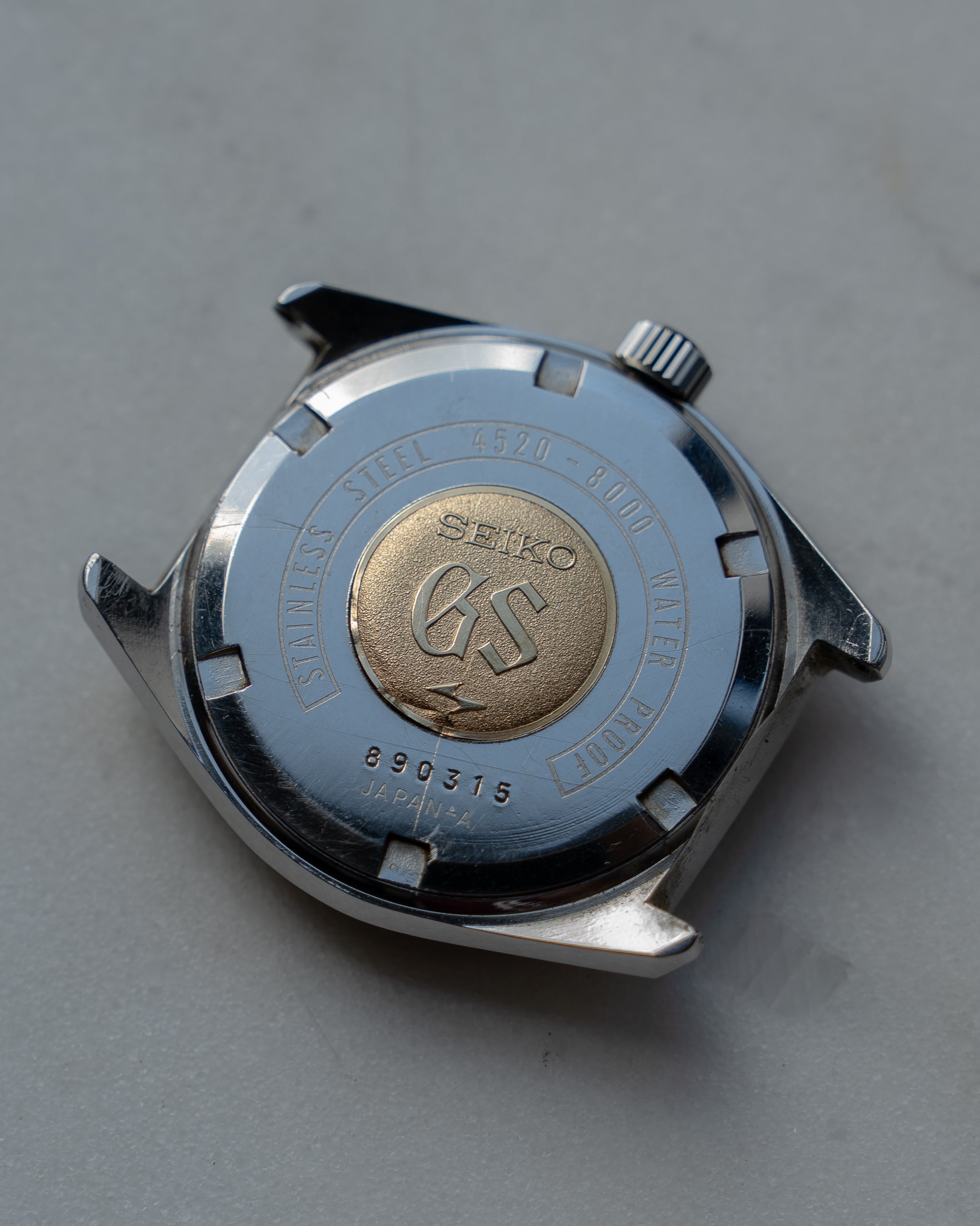 Grand Seiko 4520-8000 in steel, hi-beat, September 1968