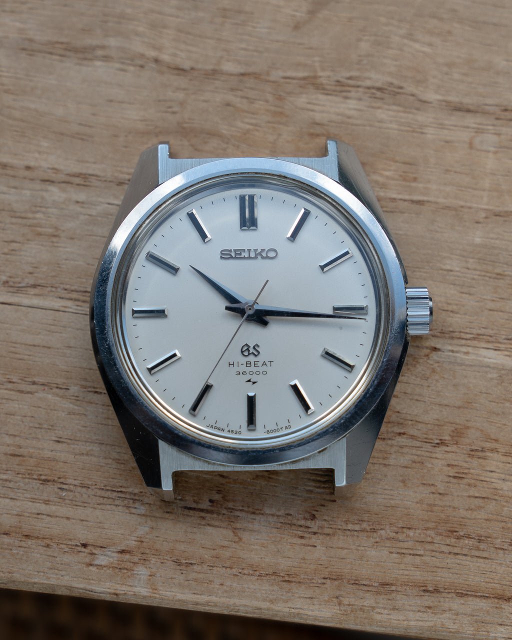 Grand Seiko 4520-8000 in steel, hi-beat, September 1968