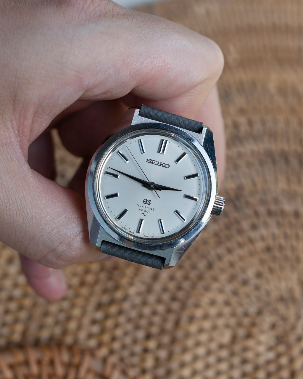 Grand Seiko 4520-8000 in steel, hi-beat, September 1968