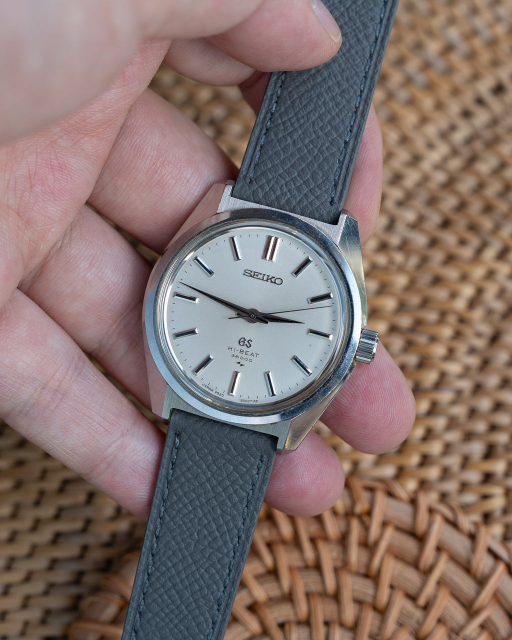 Grand Seiko 4520-8000 in steel, hi-beat, September 1968
