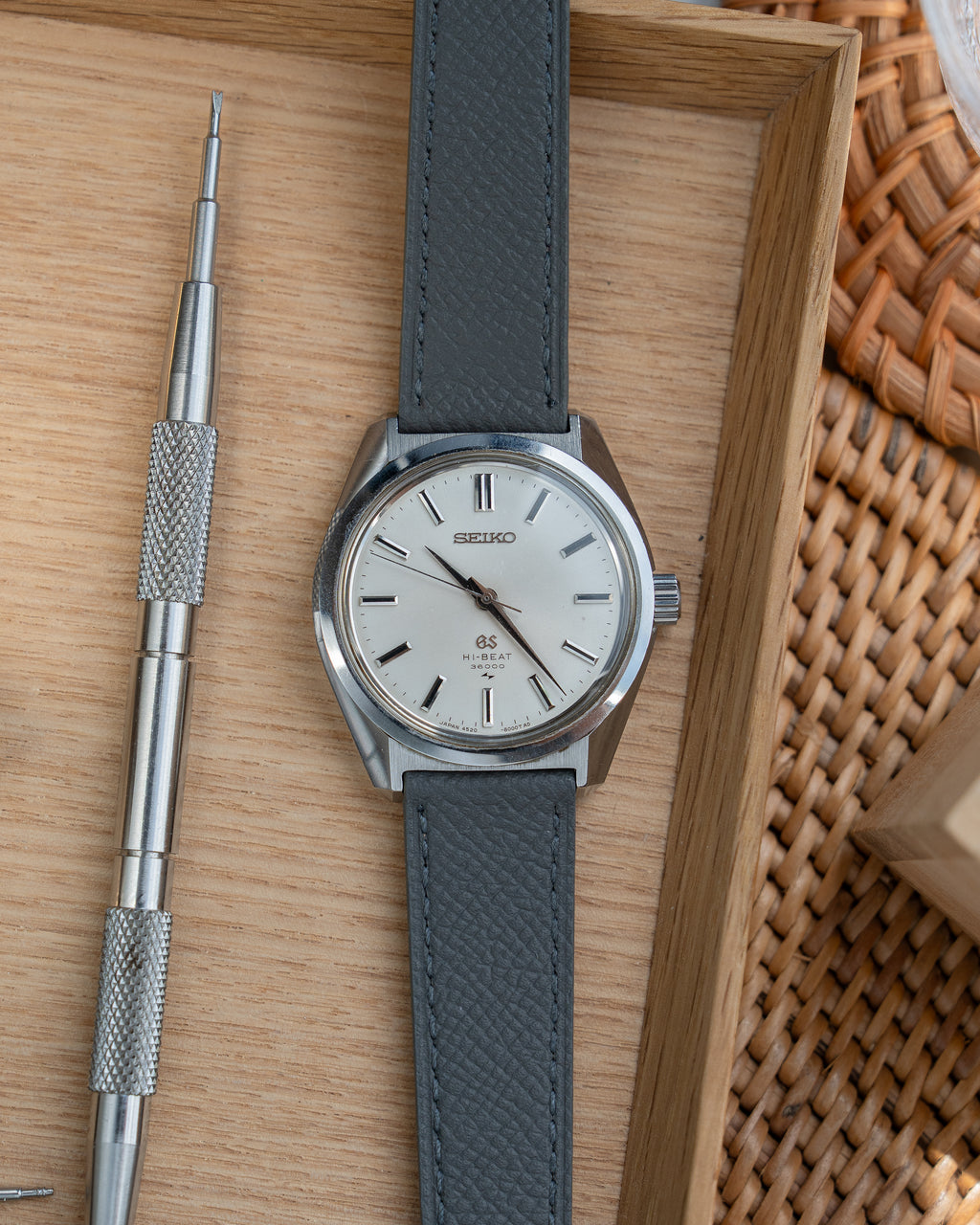 Grand Seiko 4520-8000 in steel, hi-beat, September 1968