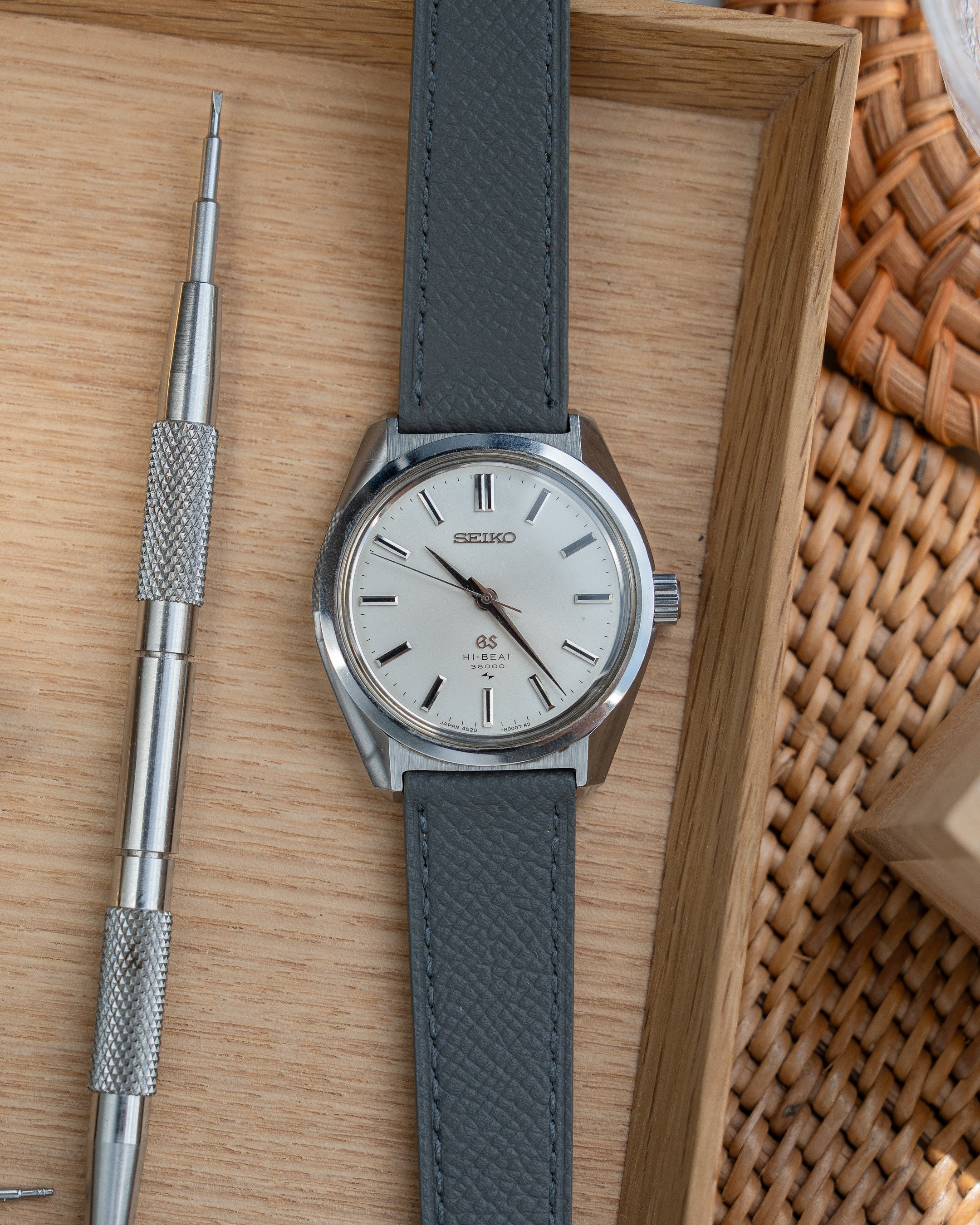 Grand Seiko 4520-8000 in steel, hi-beat, September 1968