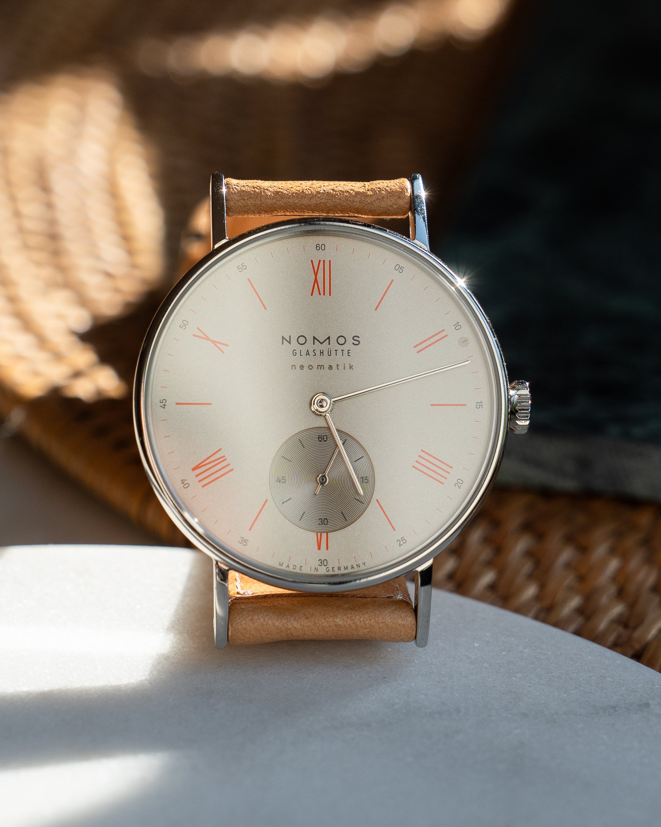 Nomos Ludwig Neomatik Champagne refernce 283 full set Special Dial