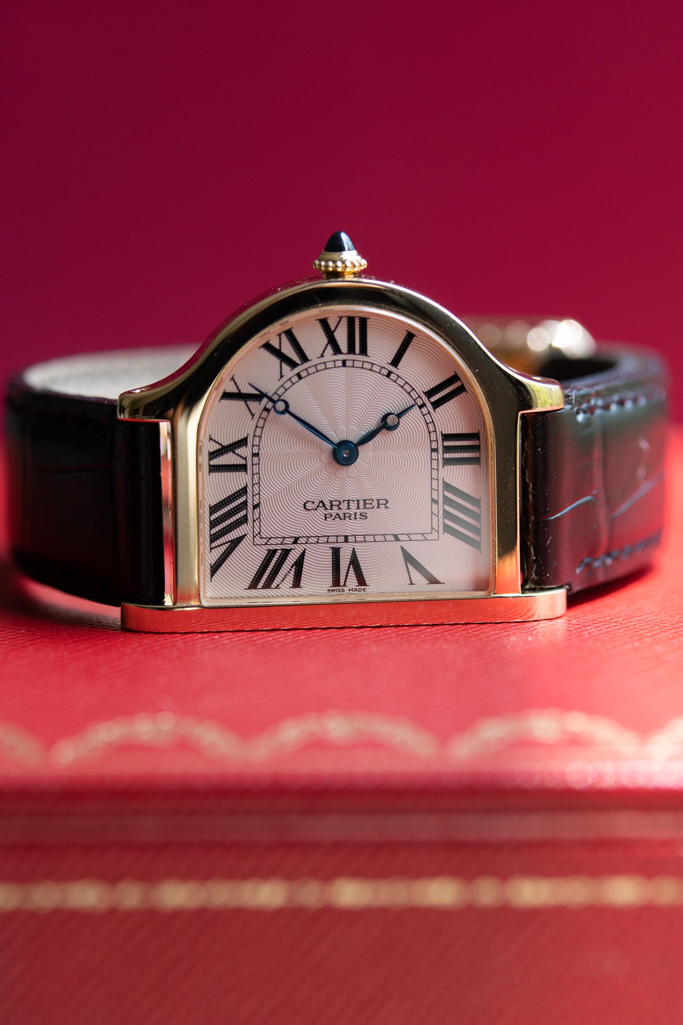 Cartier Cloche in yellow gold CPCP full set Special Dial