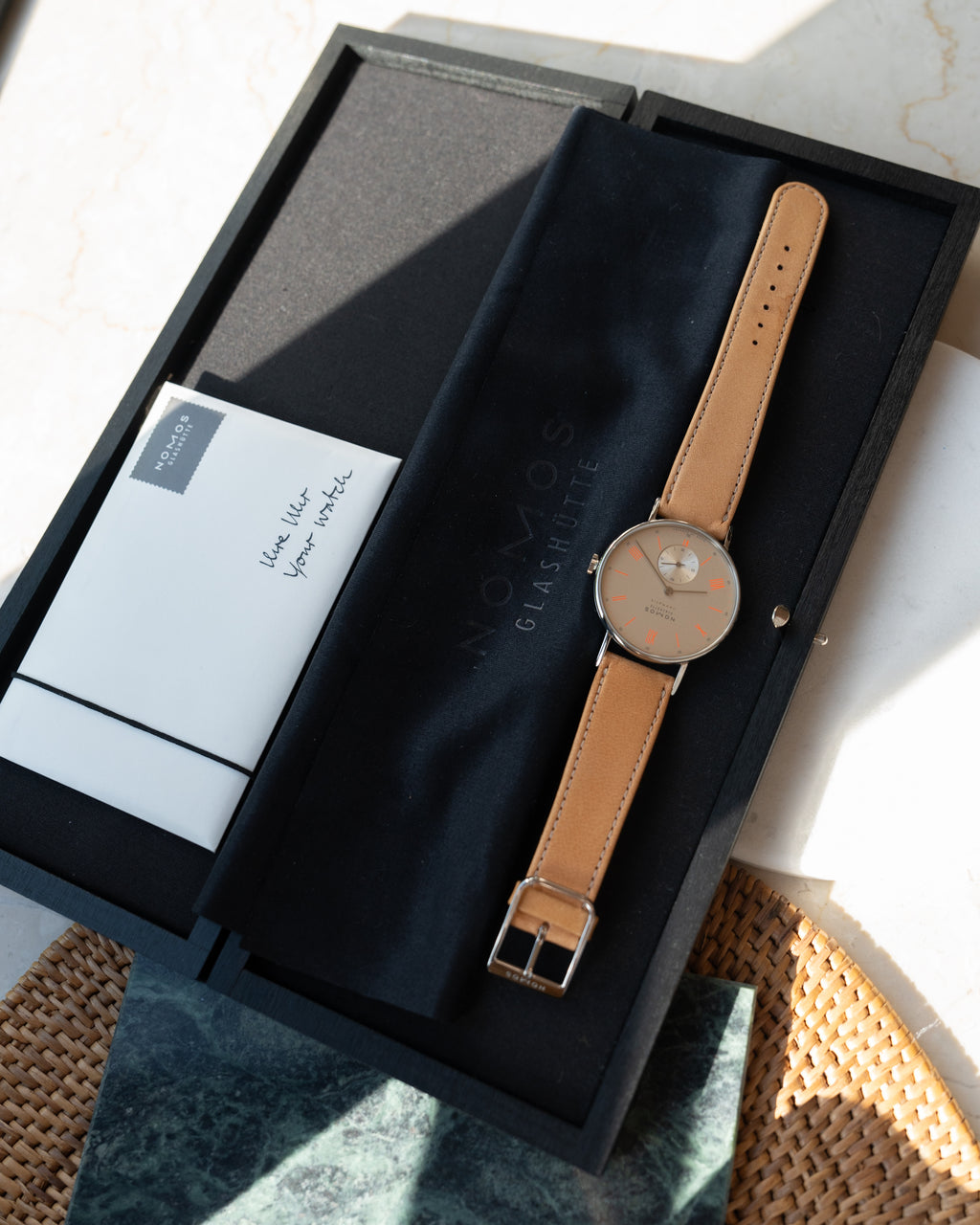 Nomos Ludwig Neomatik Champagne refernce 283 - full set