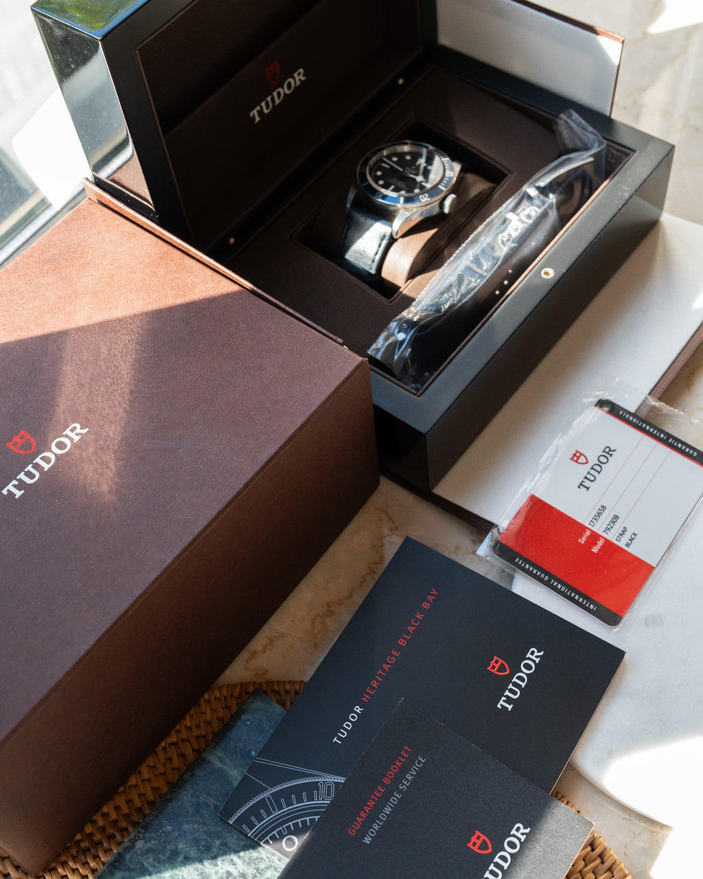 Tudor Black Bay 79230B in steel - full set