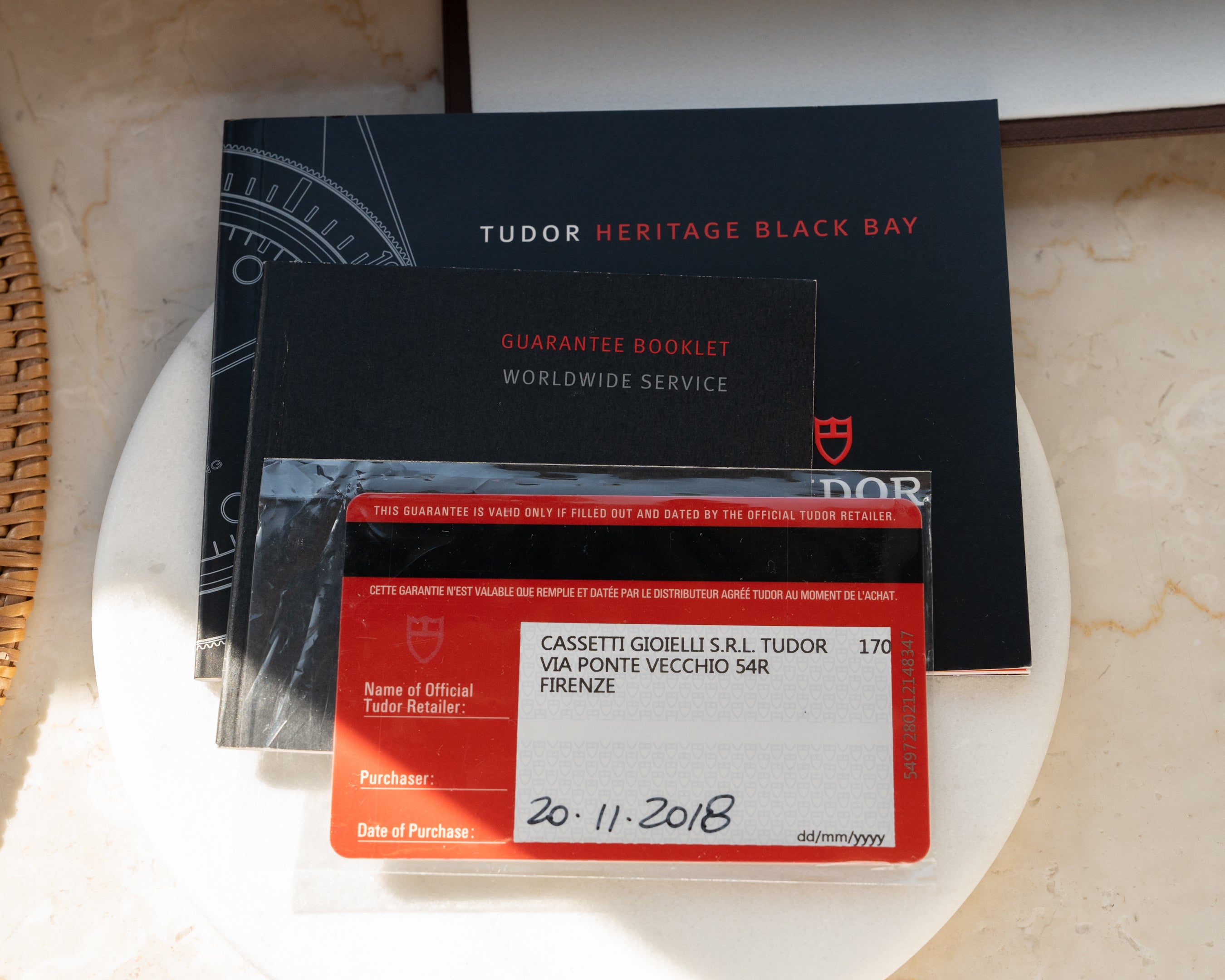 チューダー ブラックベイ 79230B スチール製 - フルセット