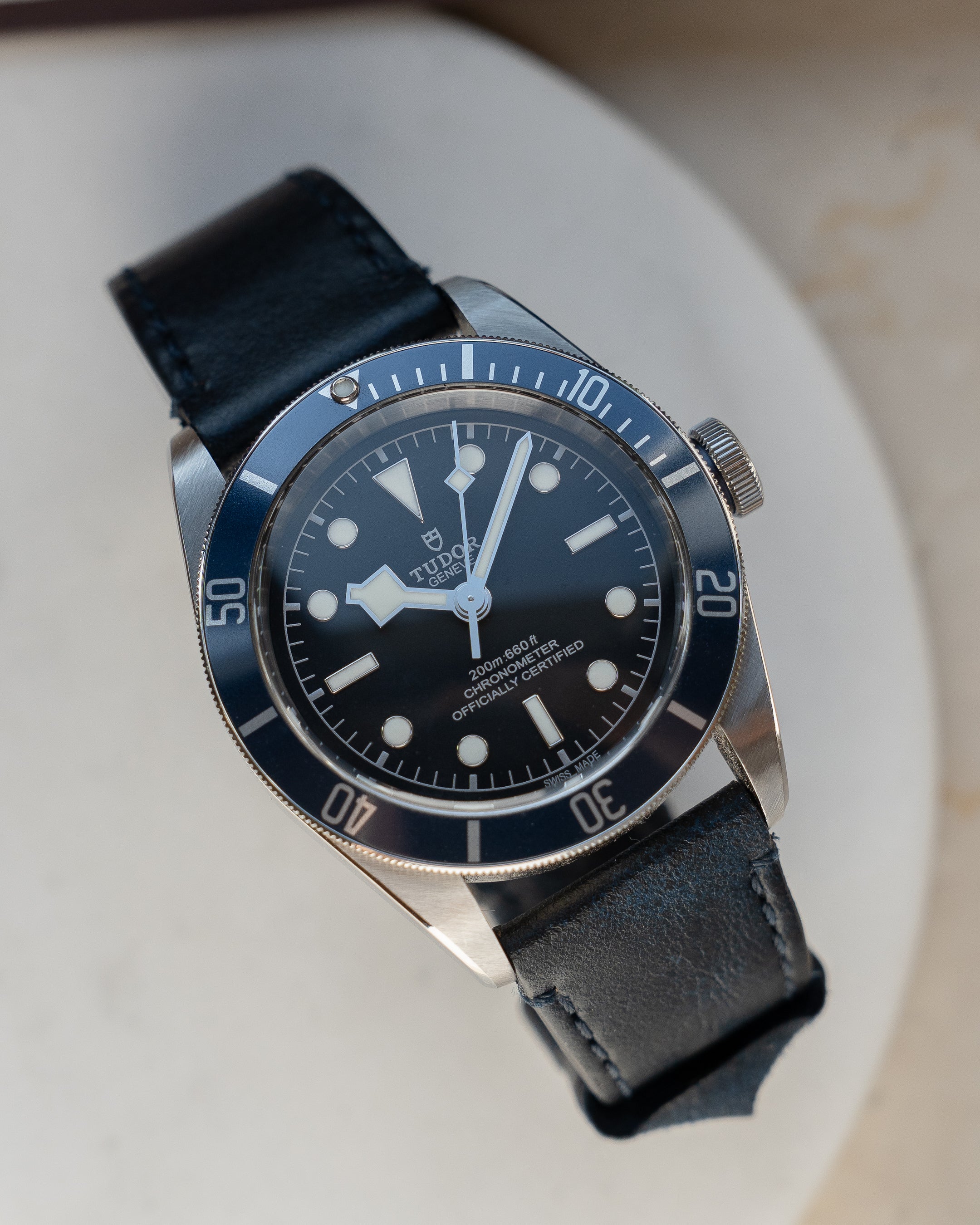 チューダー ブラックベイ 79230B スチール製 - フルセット
