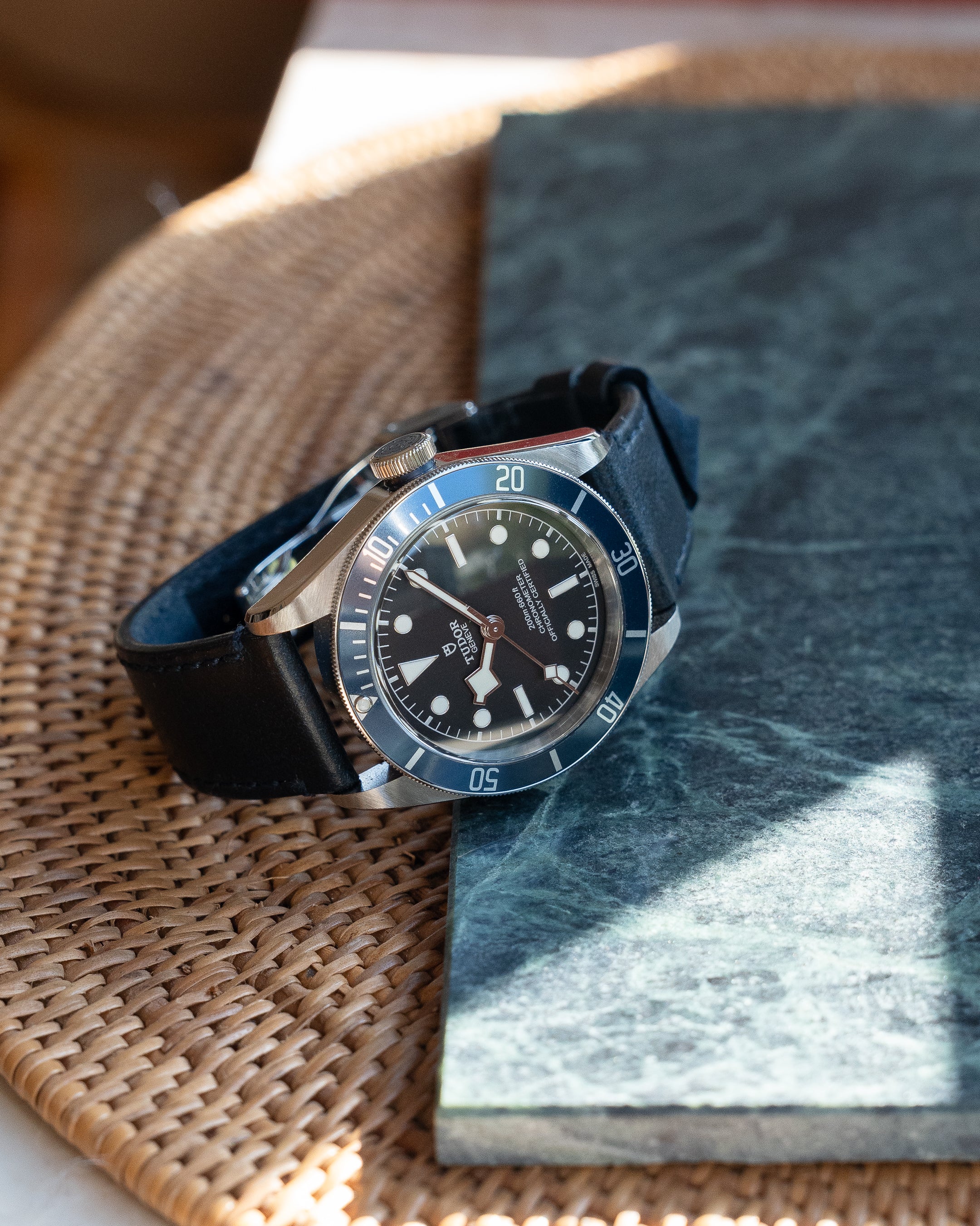 チューダー ブラックベイ 79230B スチール製 - フルセット