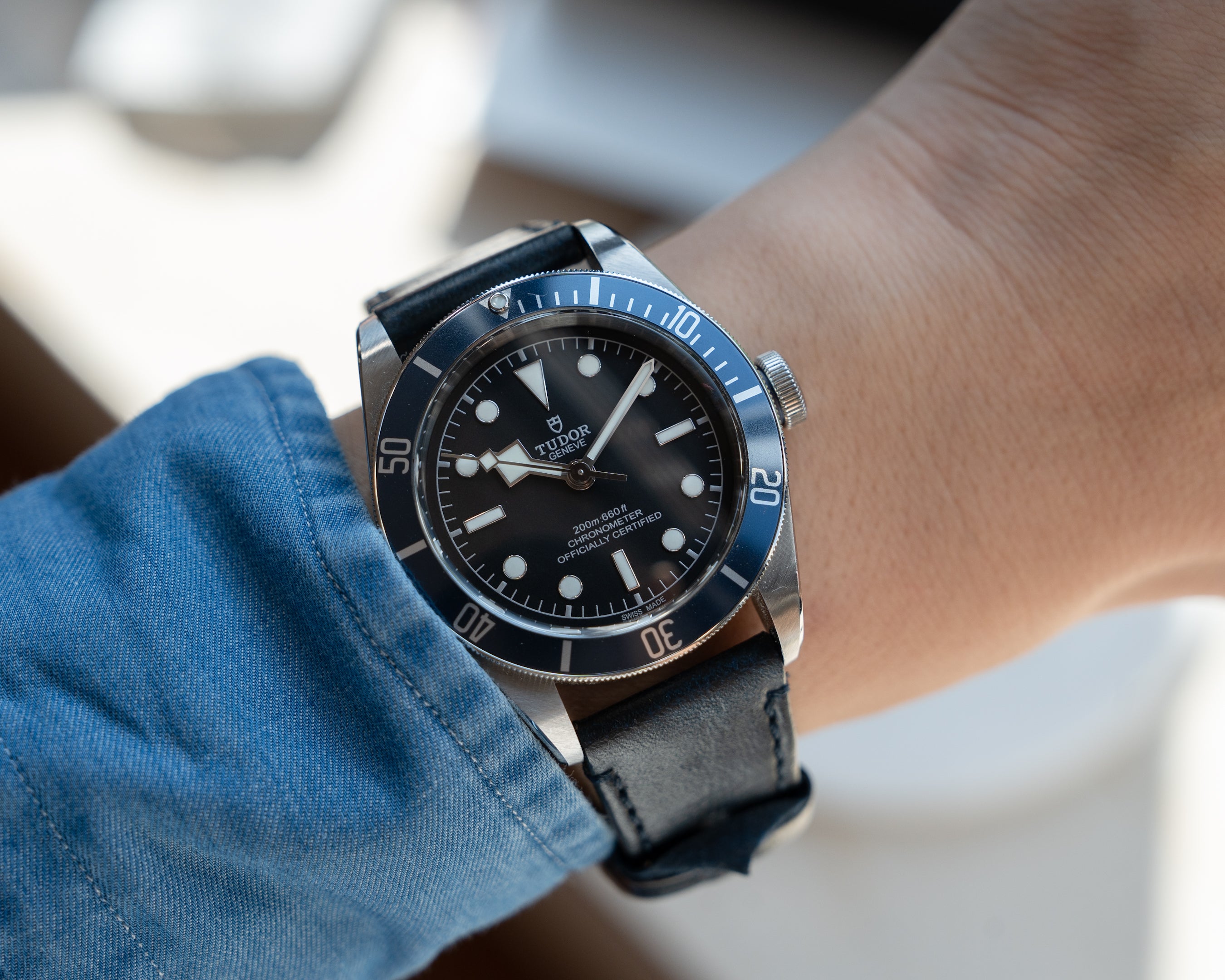 チューダー ブラックベイ 79230B スチール製 - フルセット