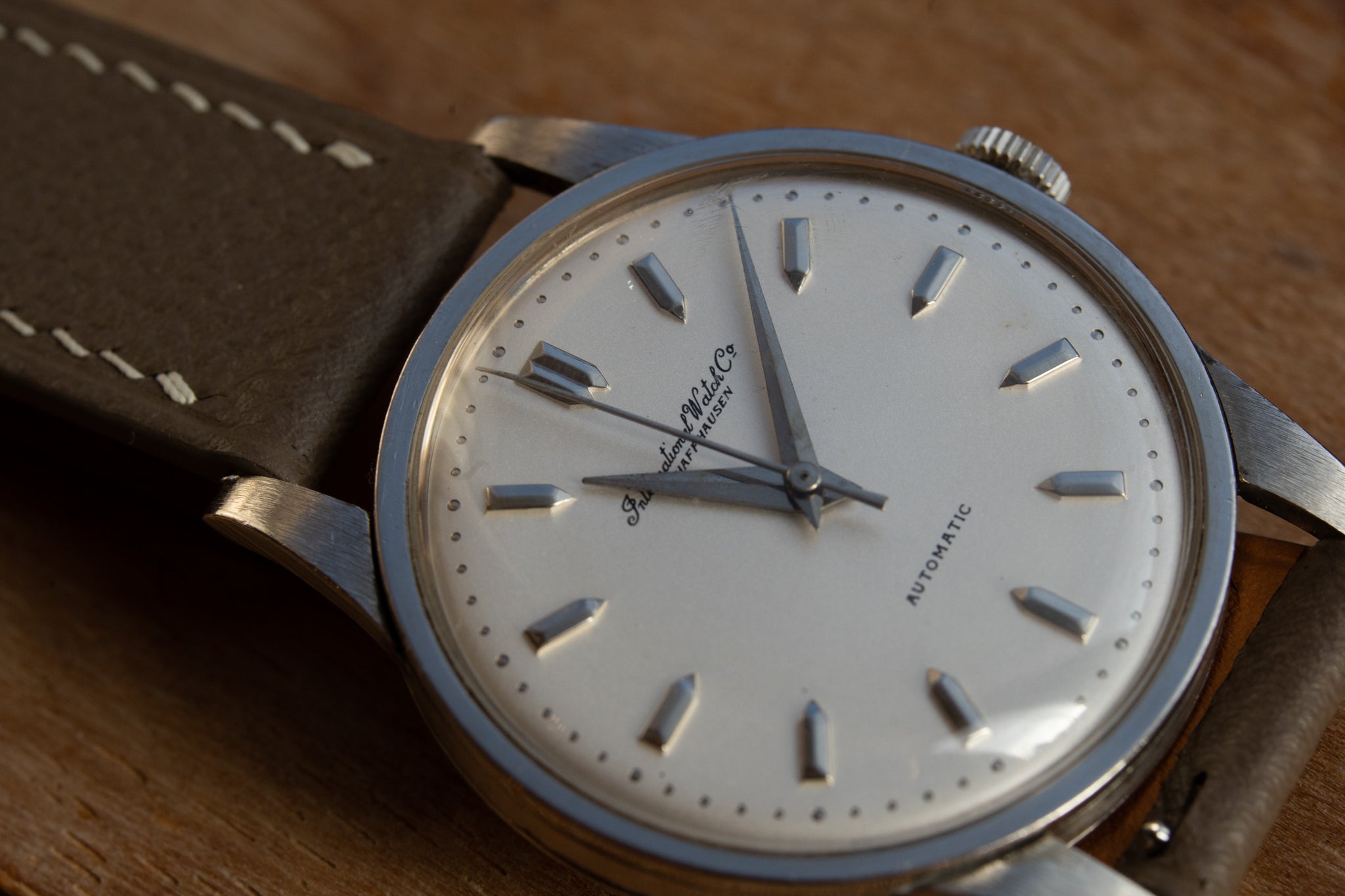 IWC in Platinum- made in Japan case- cal. 853 from 1965