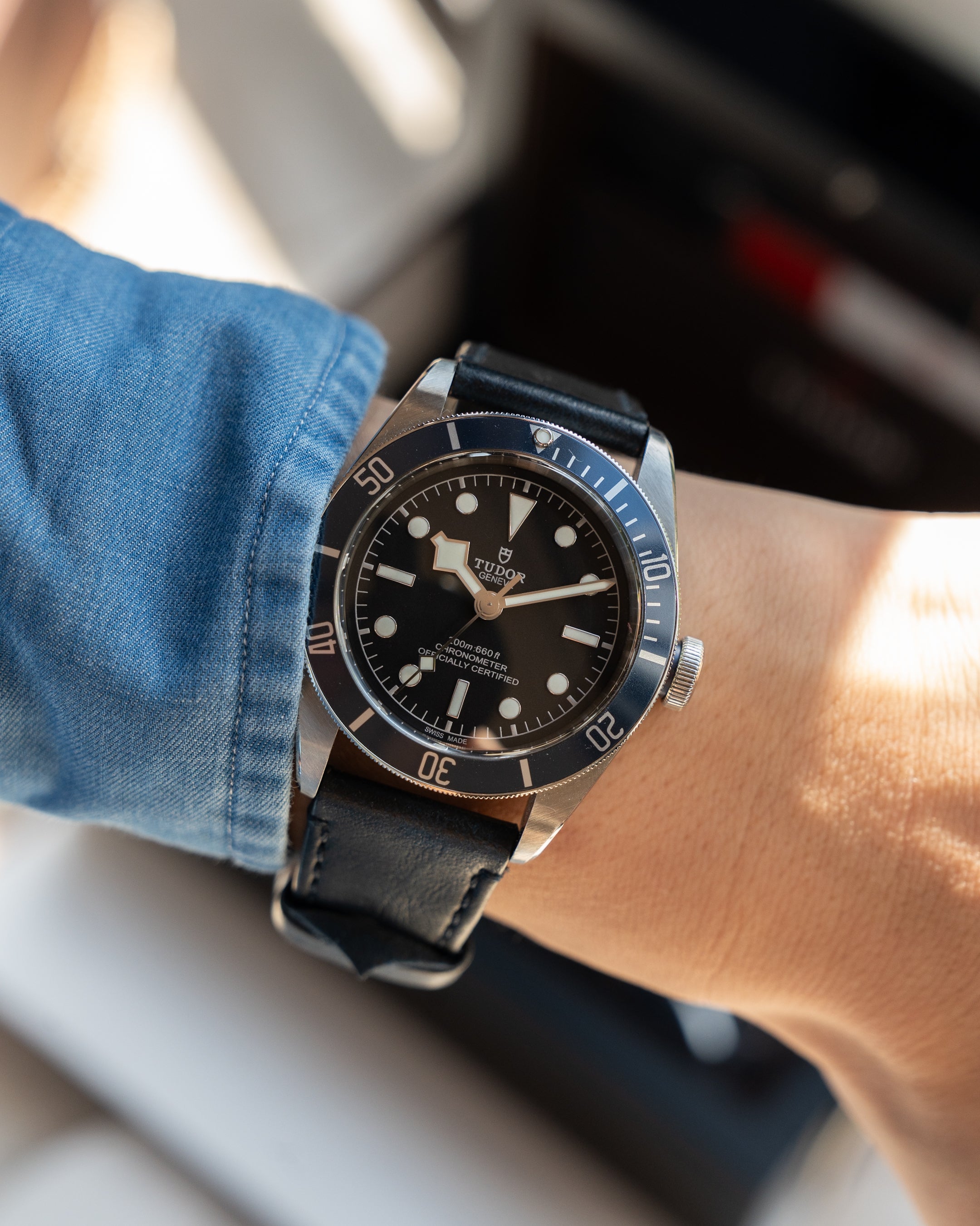 チューダー ブラックベイ 79230B スチール製 - フルセット
