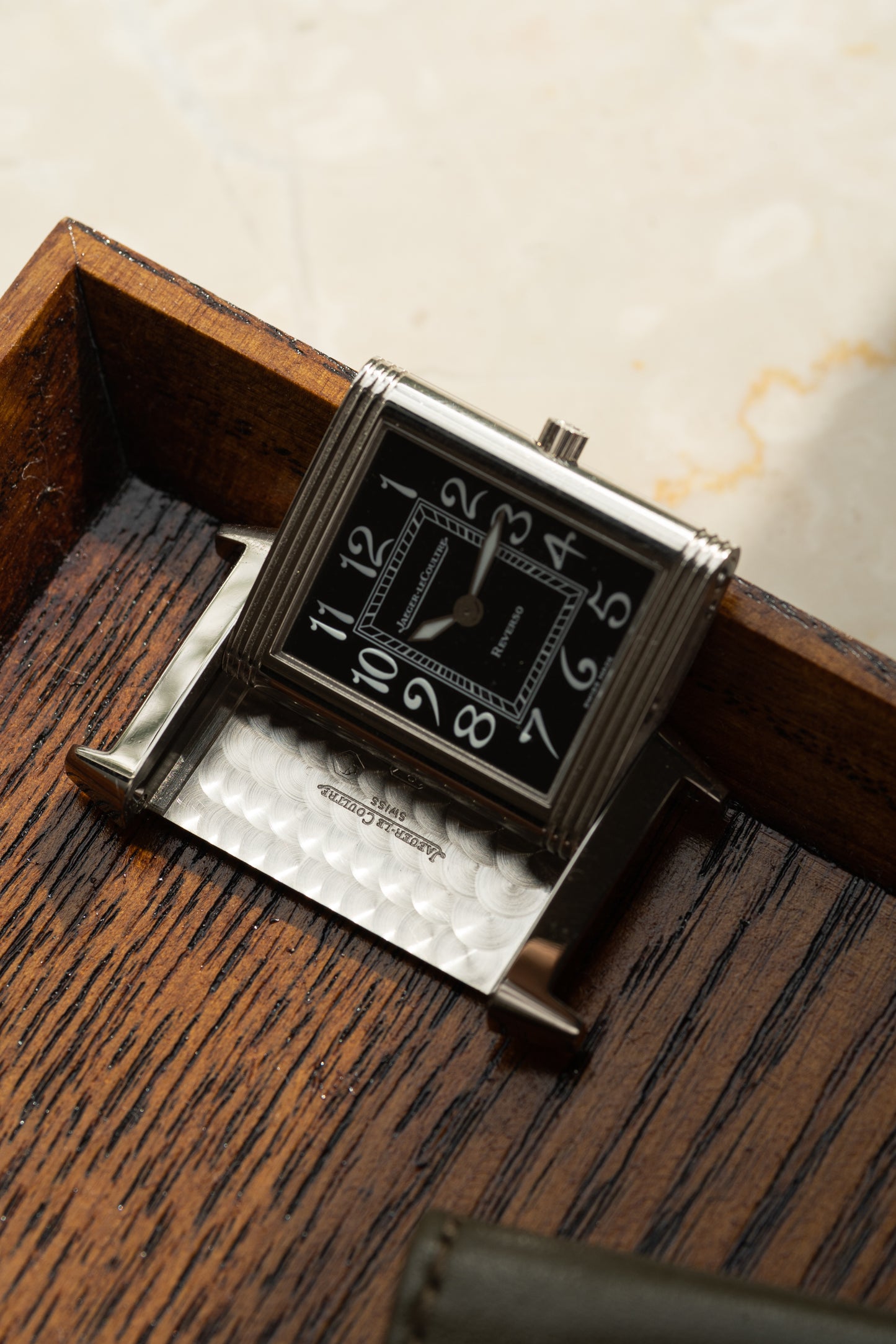 Jaeger-LeCoultre Reverso 250.3.86 in white gold from early 2000's