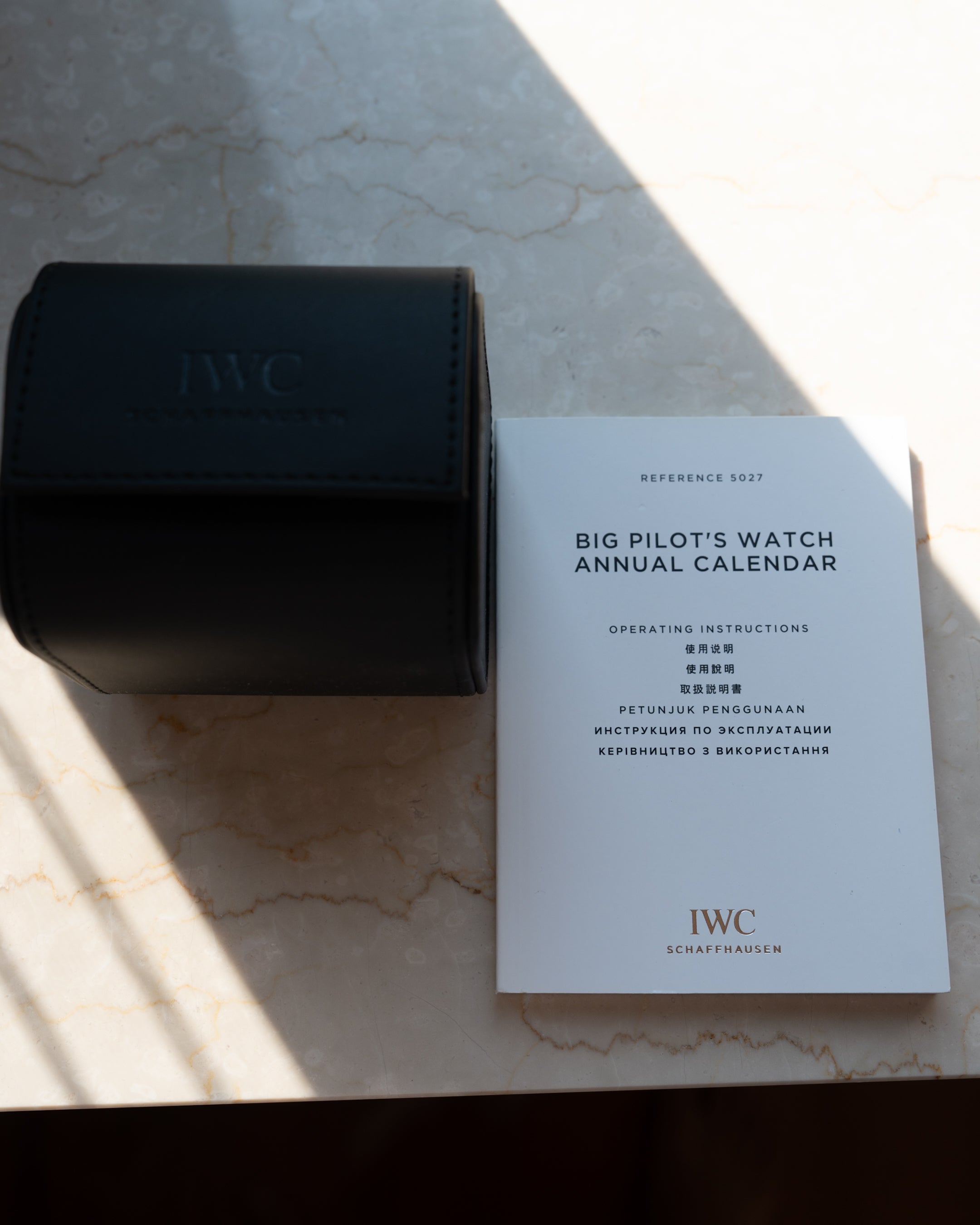 IWC ビッグパイロット IW 5027-02 スチール製、年次カレンダー