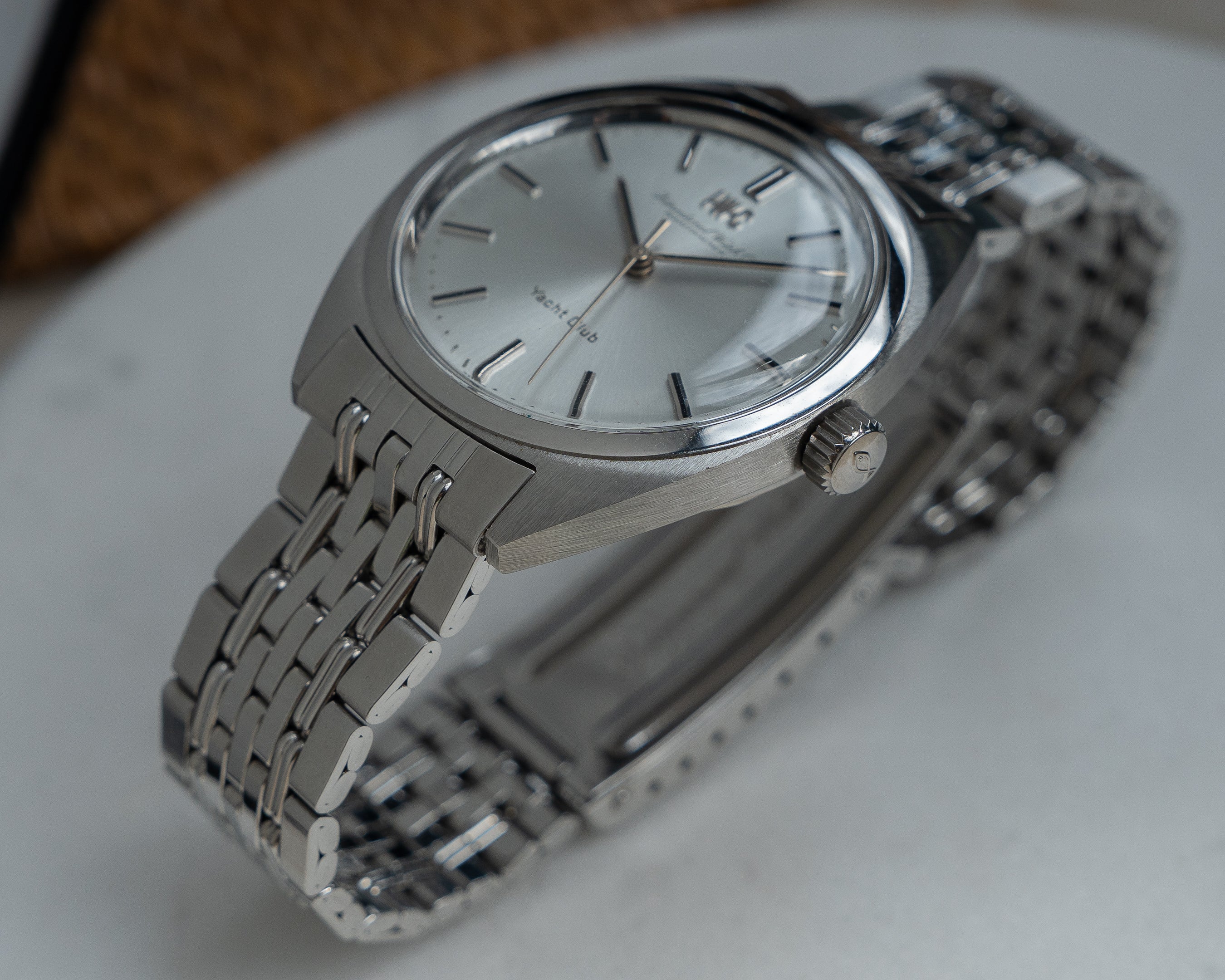 IWC ヨットクラブ ref 2611 スチール製、1978 年販売、新品同様、フルセット