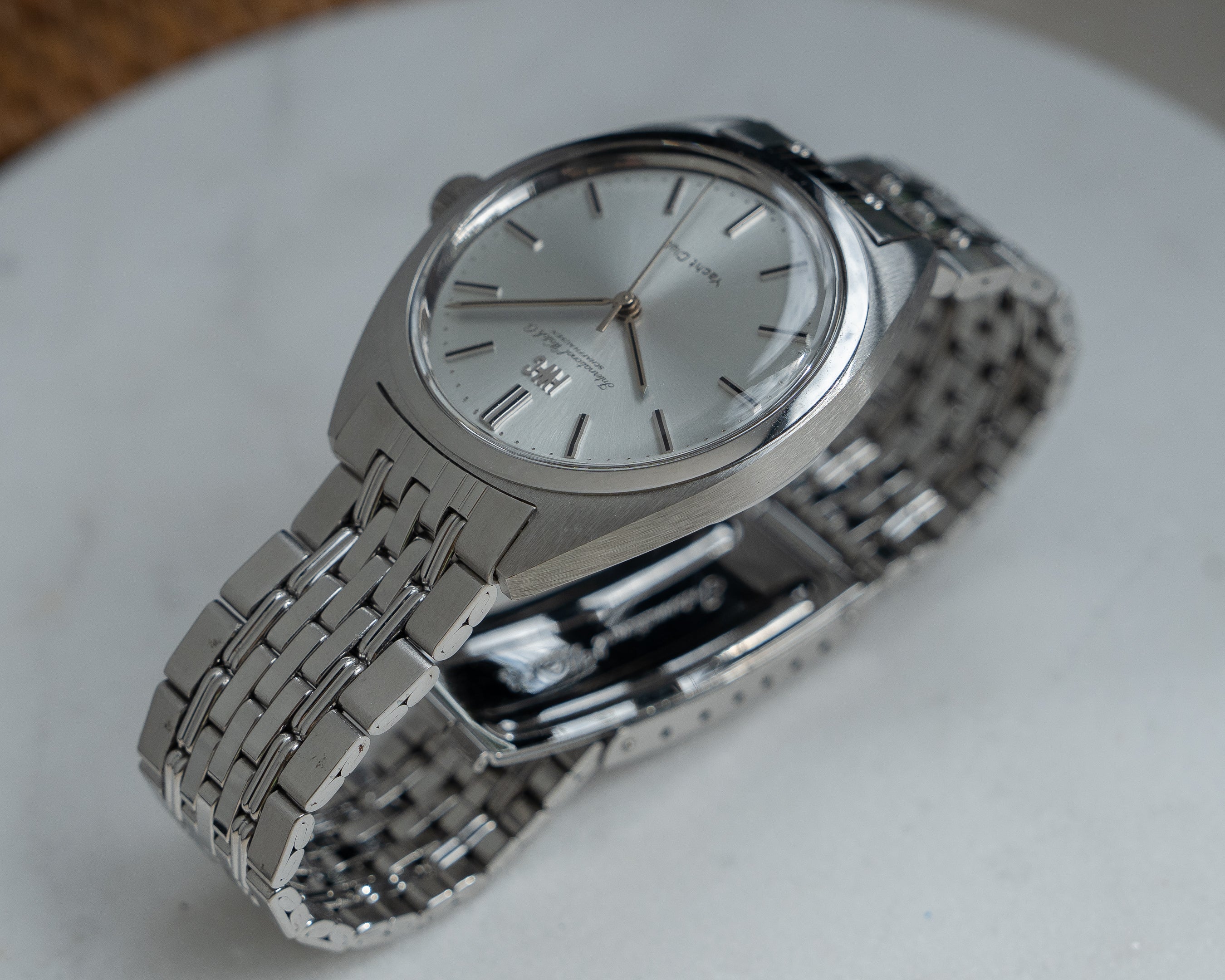 IWC ヨットクラブ ref 2611 スチール製、1978 年販売、新品同様、フルセット