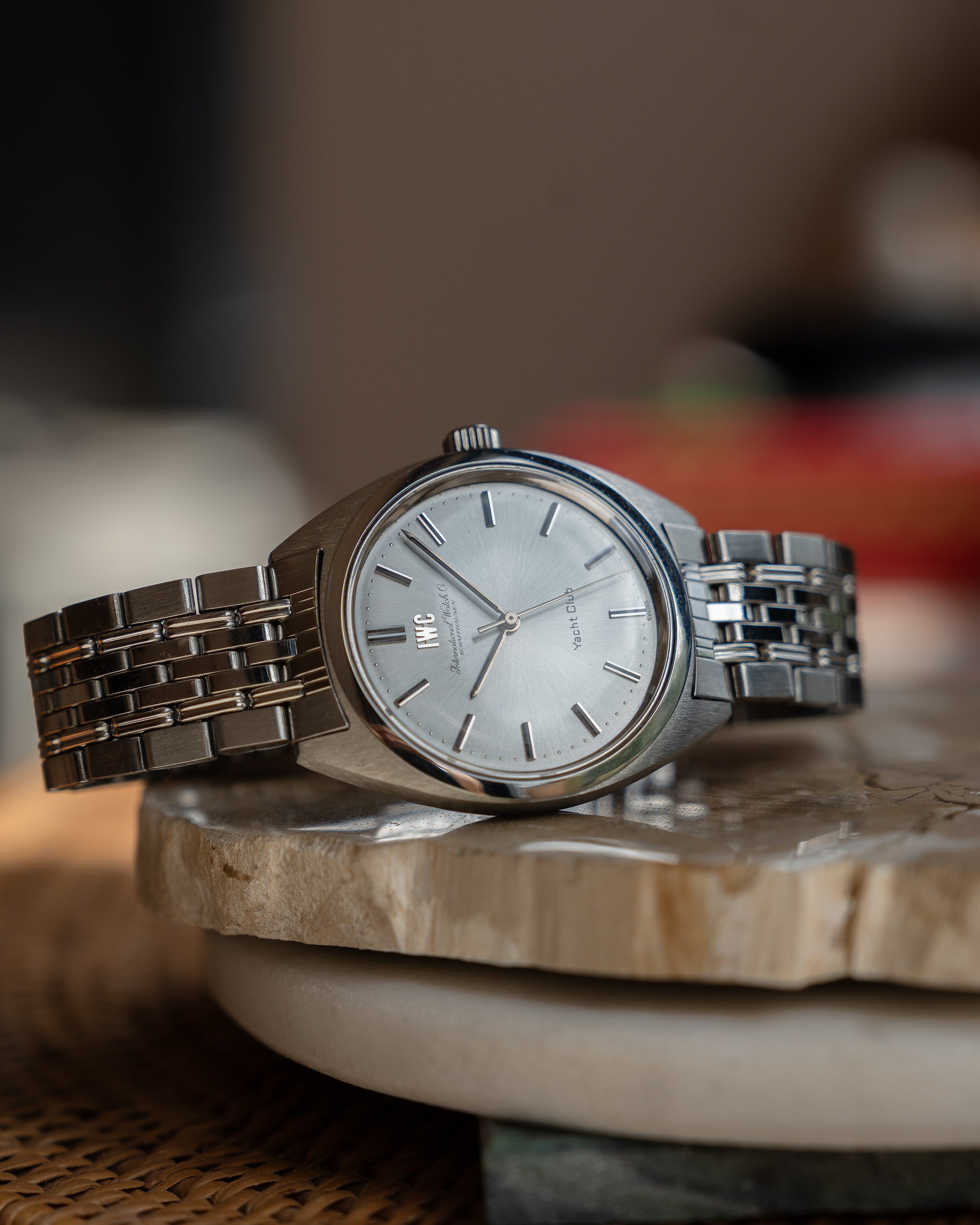 IWC ヨットクラブ ref 2611 スチール製、1978 年販売、新品同様、フルセット