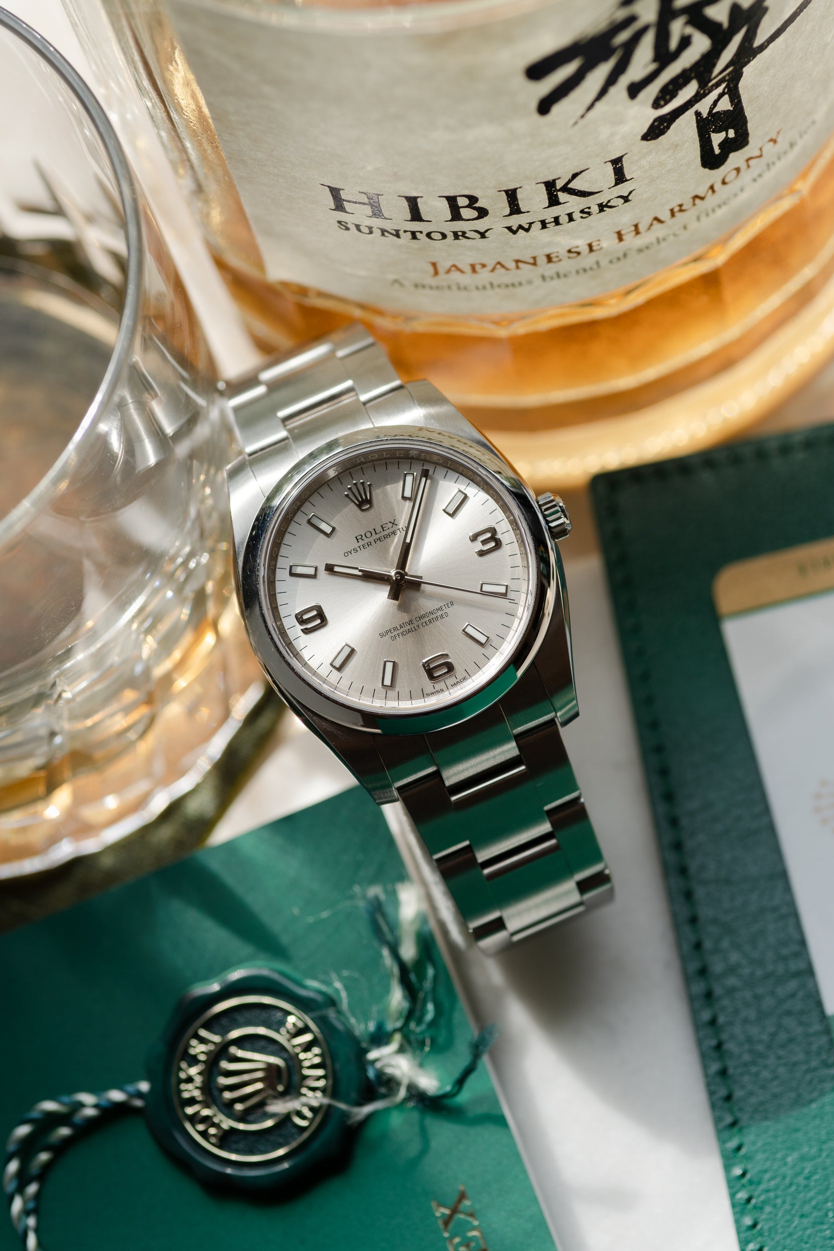 Rolex Oyster Perpetual "Air-King" Silver 369 Dial 114200 full set from 2019