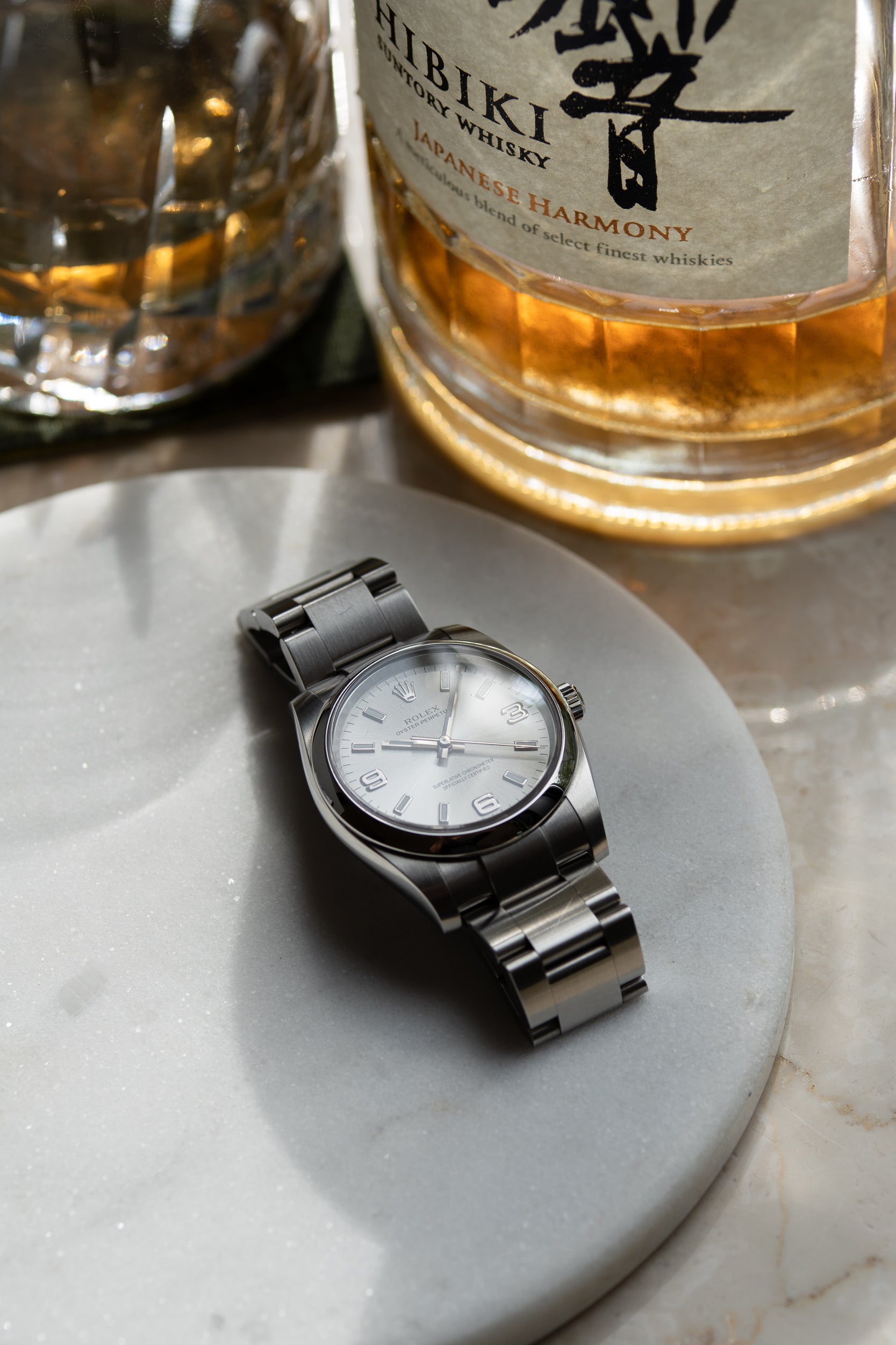 Rolex Oyster Perpetual "Air-King" Silver 369 Dial 114200 full set from 2019