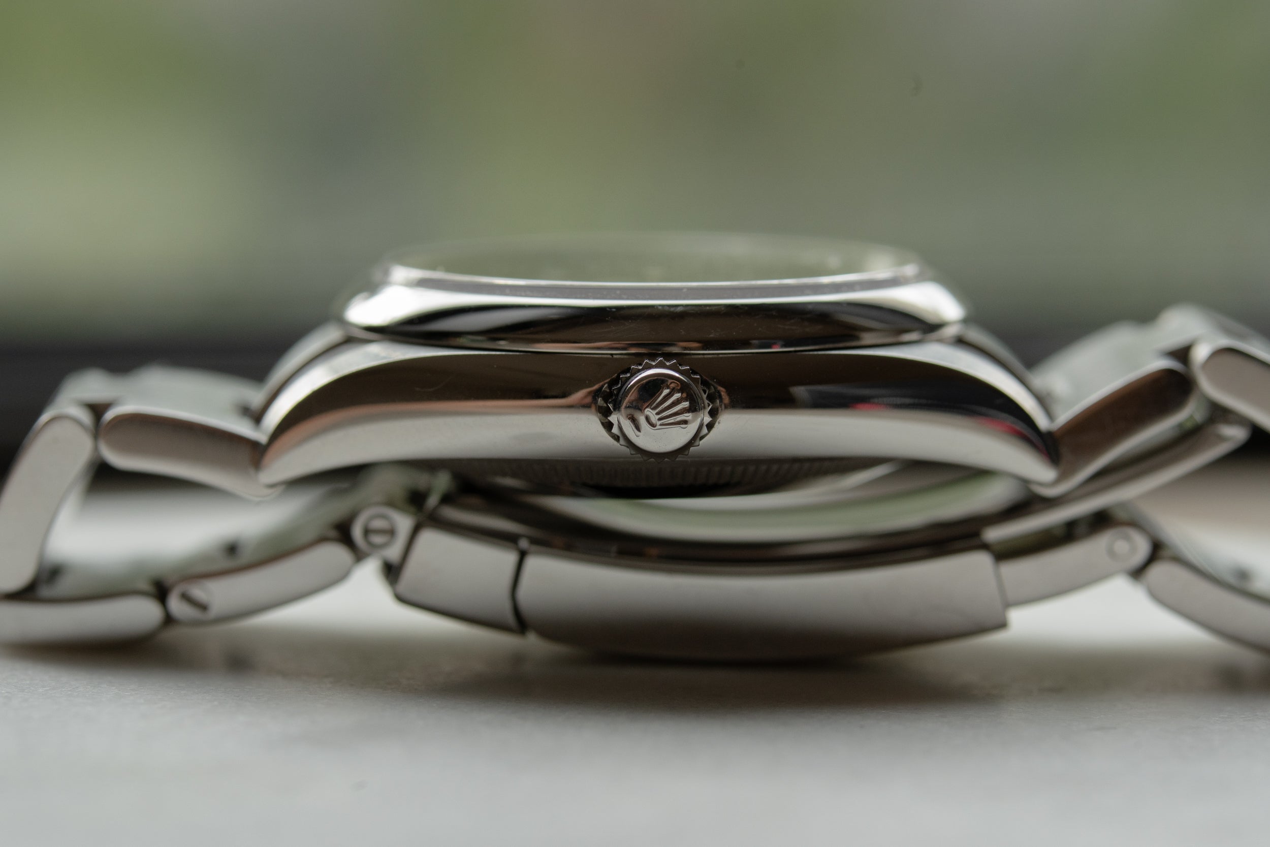 Rolex Oyster Perpetual "Air-King" Silver 369 Dial 114200 full set from 2019