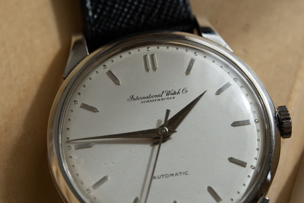 IWC ドレスウォッチ プラチナ製、cal. 853 1960 年代初頭