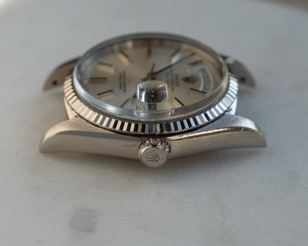 Rolex Day-Date in White Gold ref 1803 Silver Dial from 1978