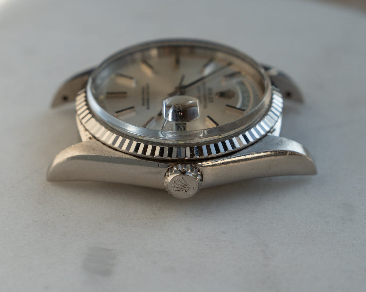Rolex Day-Date in White Gold ref 1803 Silver Dial from 1978