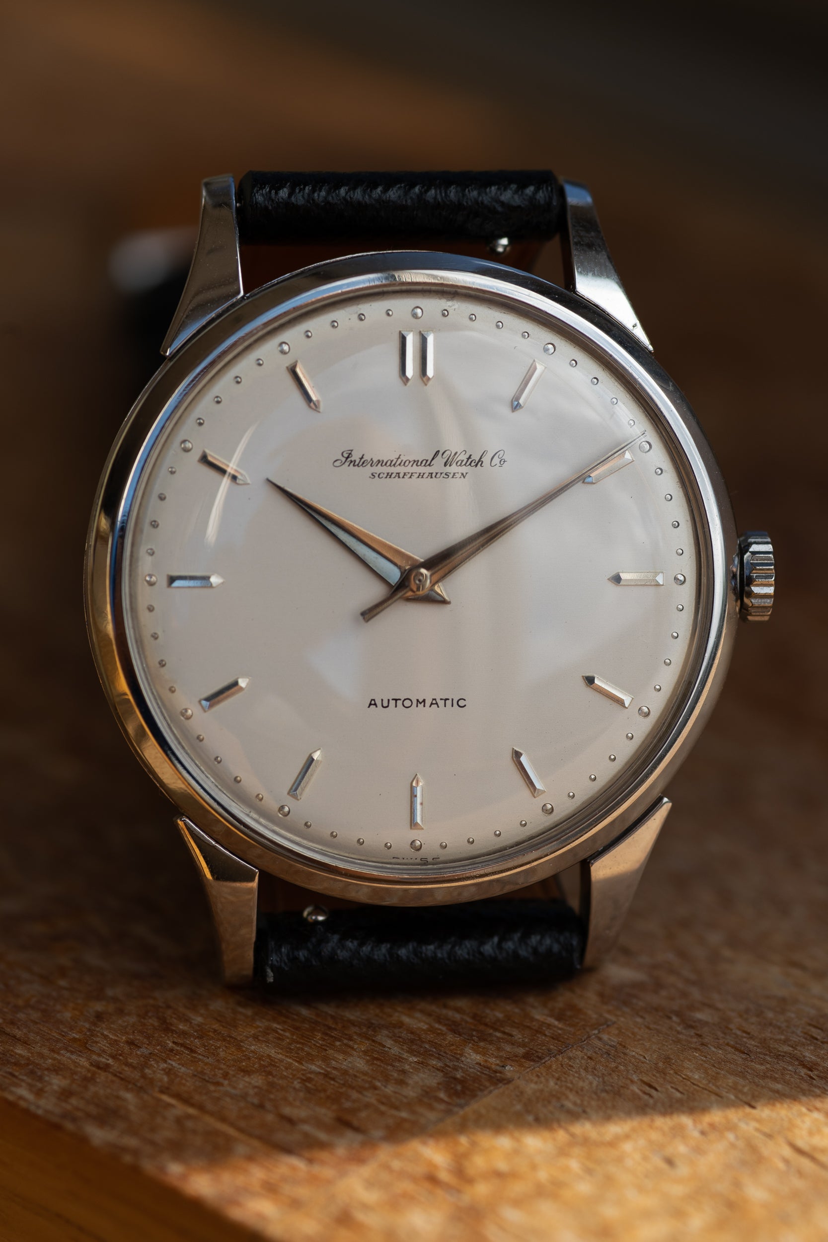 IWC dress watch in Platinum, cal. 853 from early 1960's