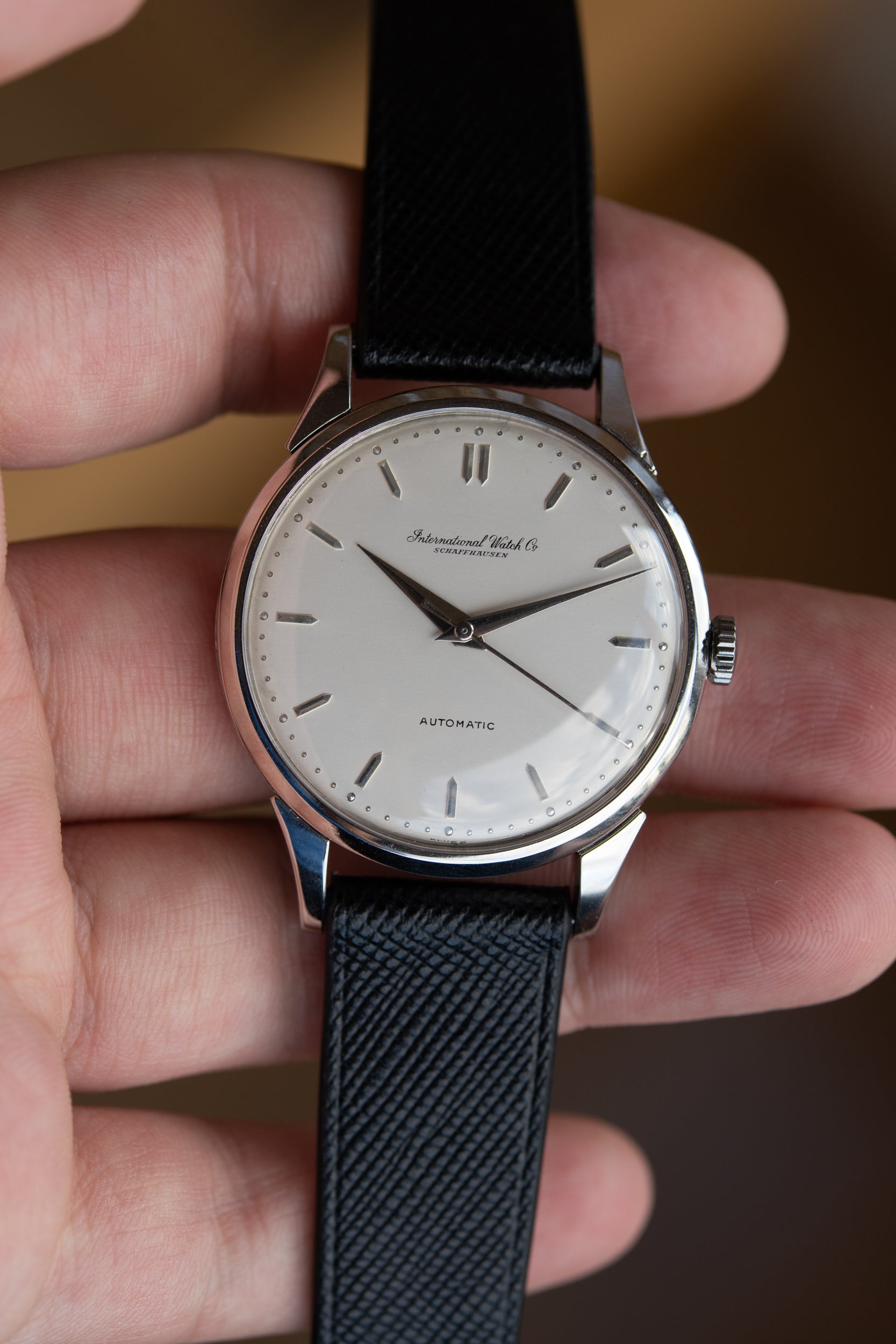 IWC dress watch in Platinum, cal. 853 from early 1960's