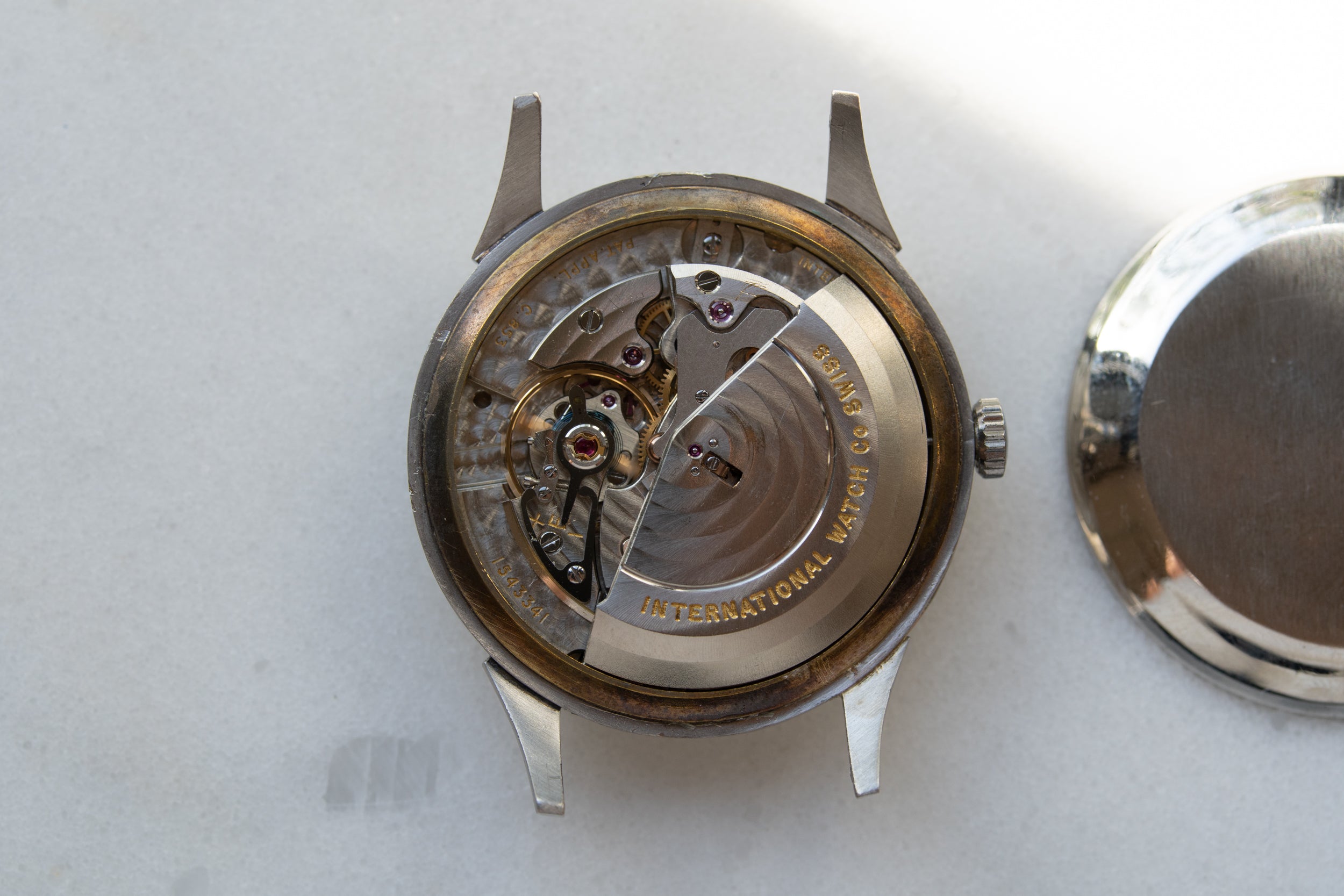 IWC dress watch in Platinum, cal. 853 from early 1960's