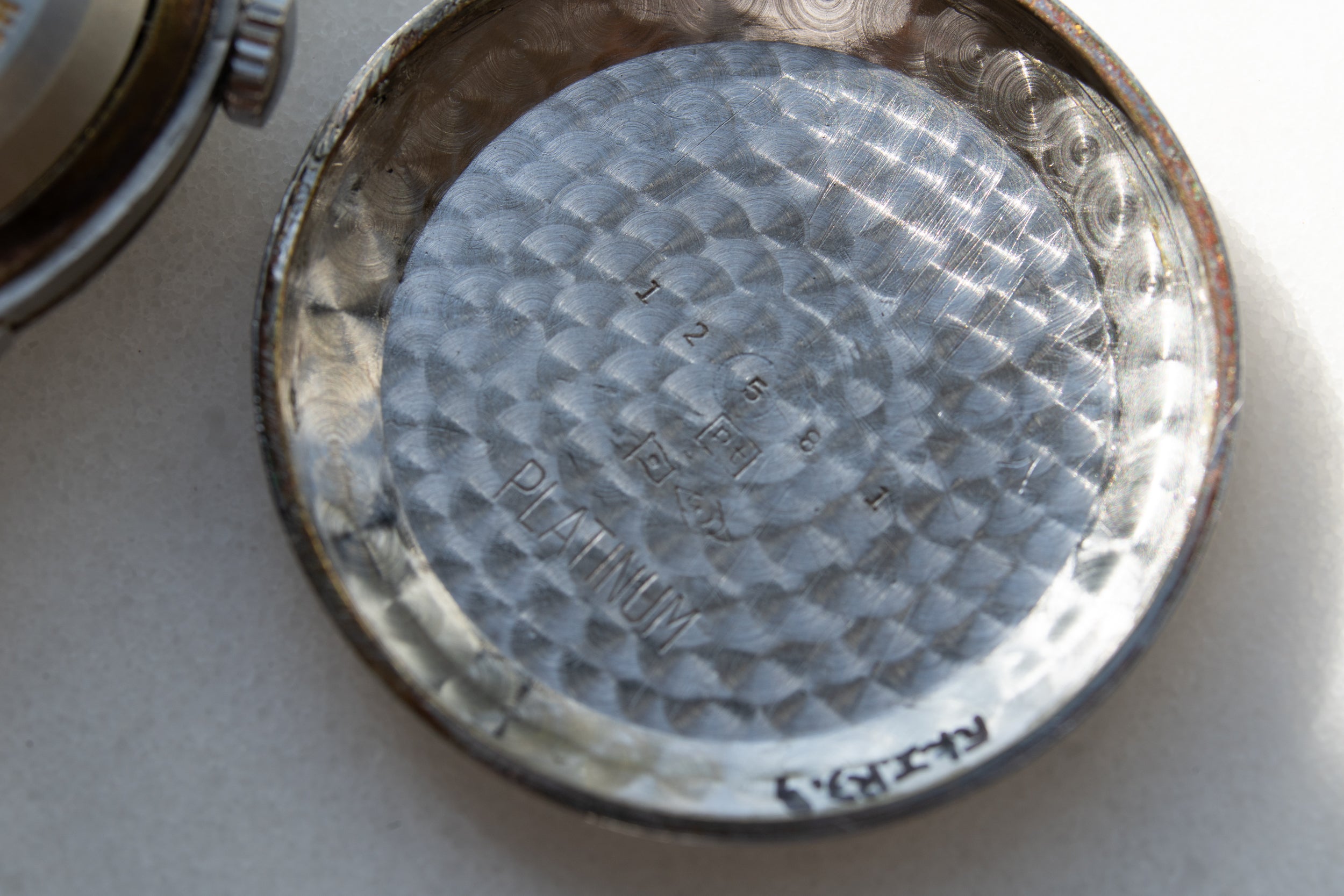 IWC dress watch in Platinum, cal. 853 from early 1960's