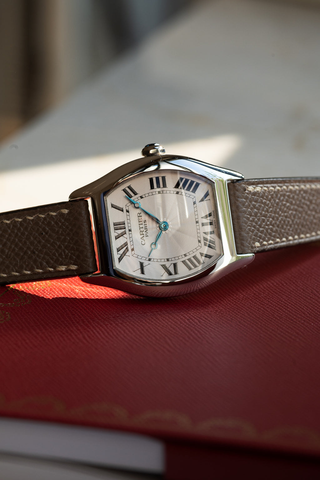 Cartier Tortue Platinum CPCP "Collection Prive", full set