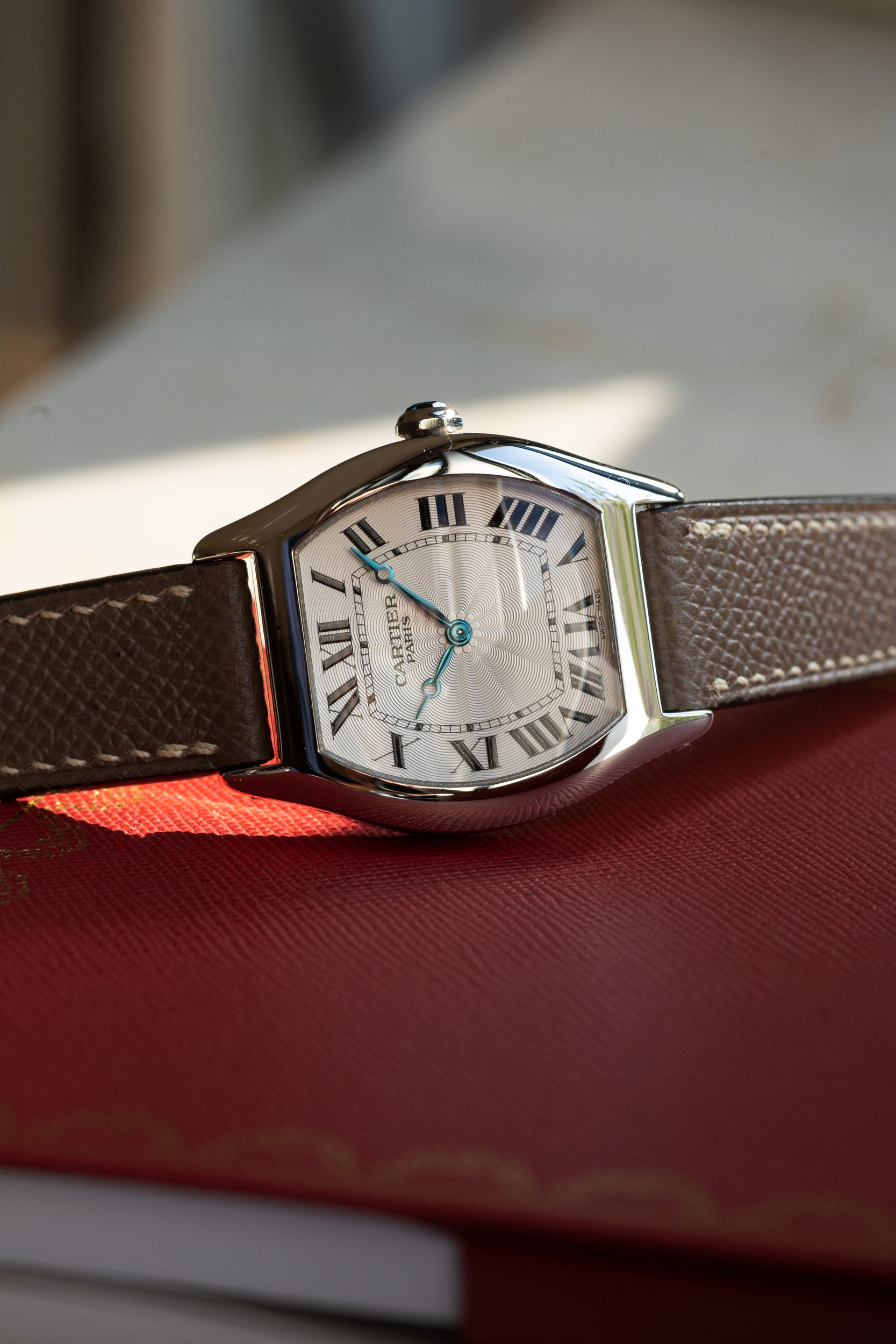 Cartier Tortue Platinum CPCP "Collection Prive", full set