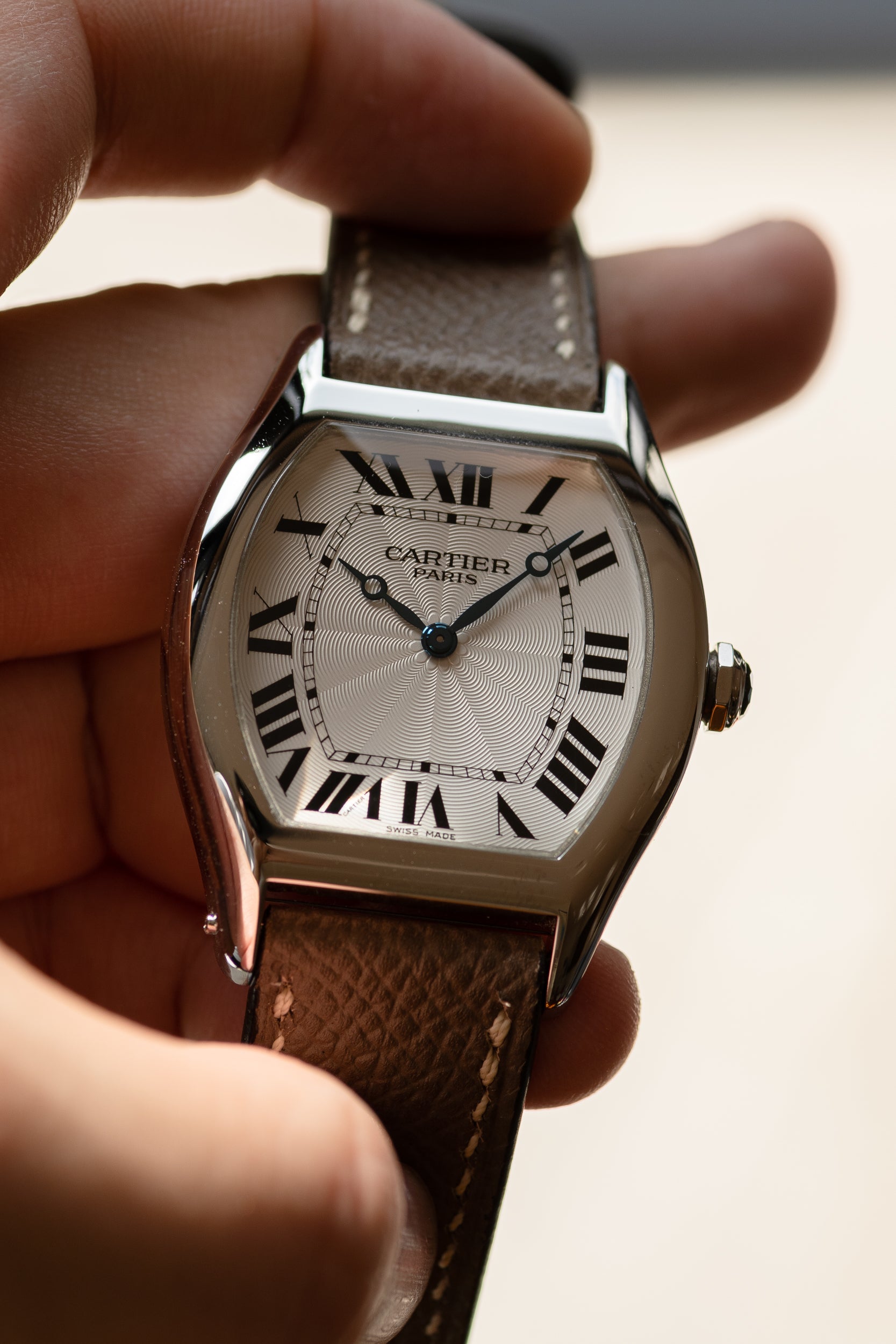 Cartier Tortue Platinum CPCP "Collection Prive", full set