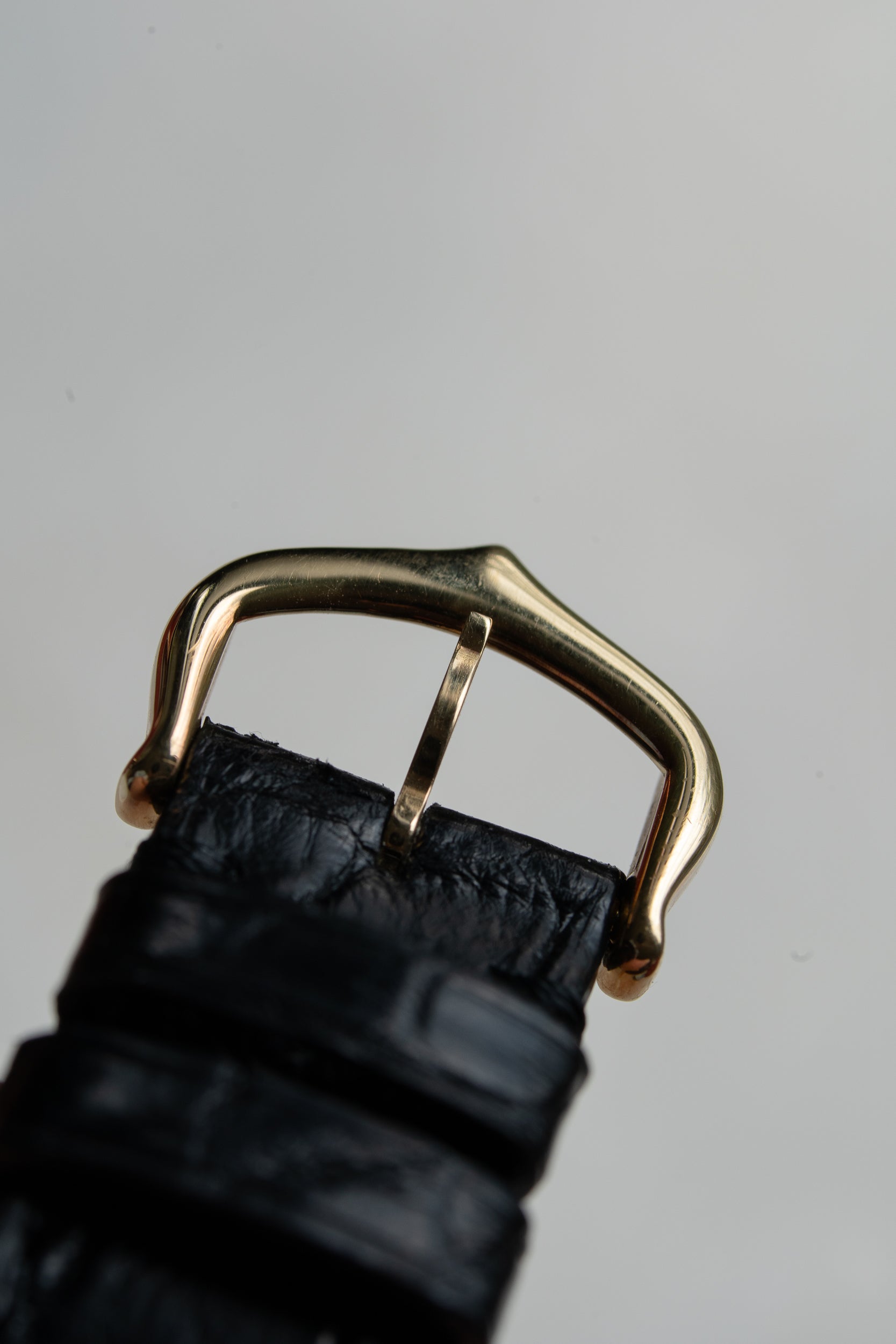 Cartier Tank Louis "extra flat" in YG guilloche dial, 1990's, Frederique Piguet Cal. 21