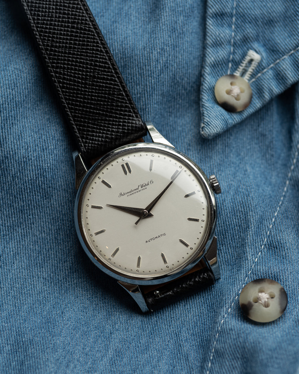 IWC ドレスウォッチ プラチナ製、cal. 853 1960 年代初頭