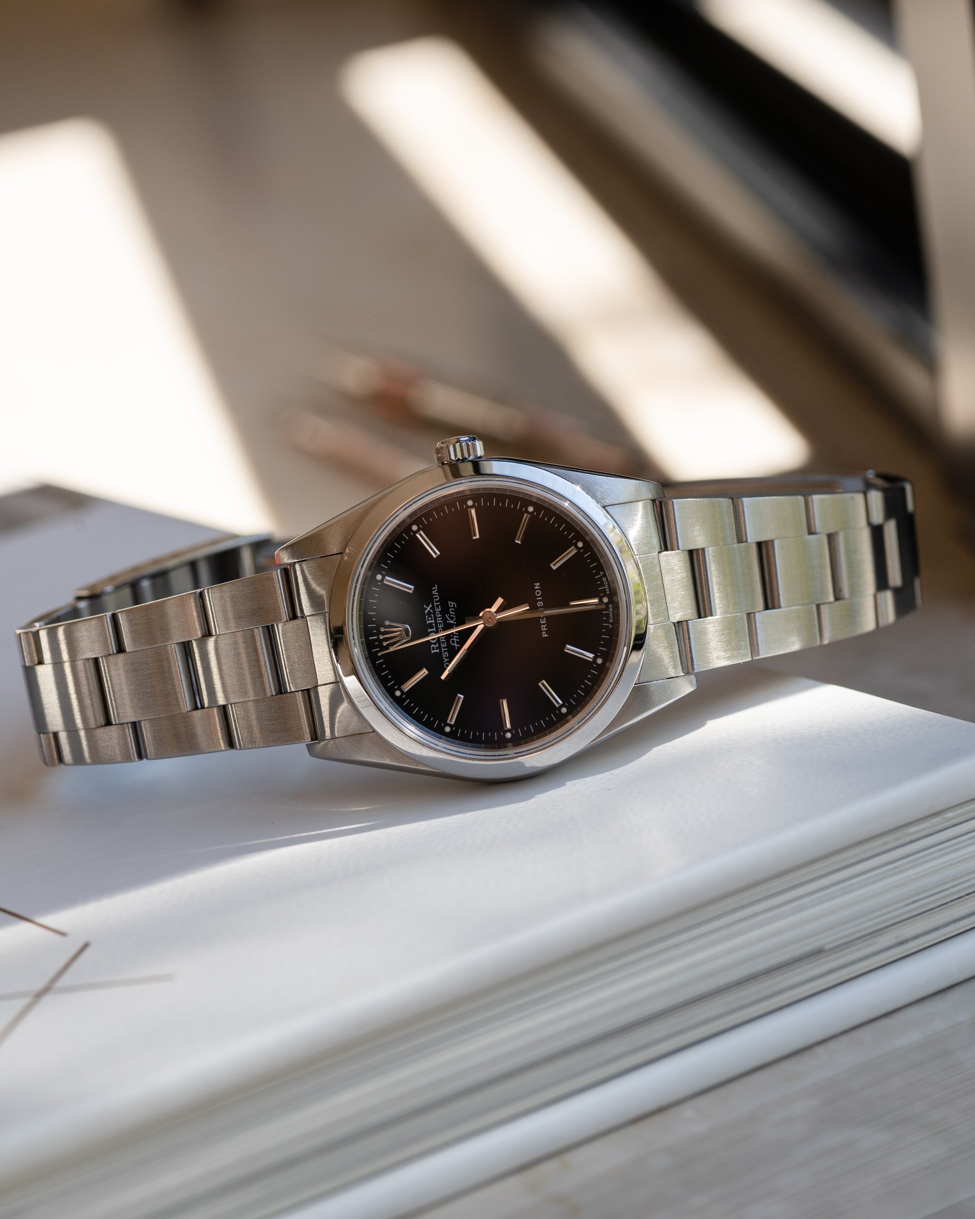 Rolex Air King 14000 Black Dial from 1997