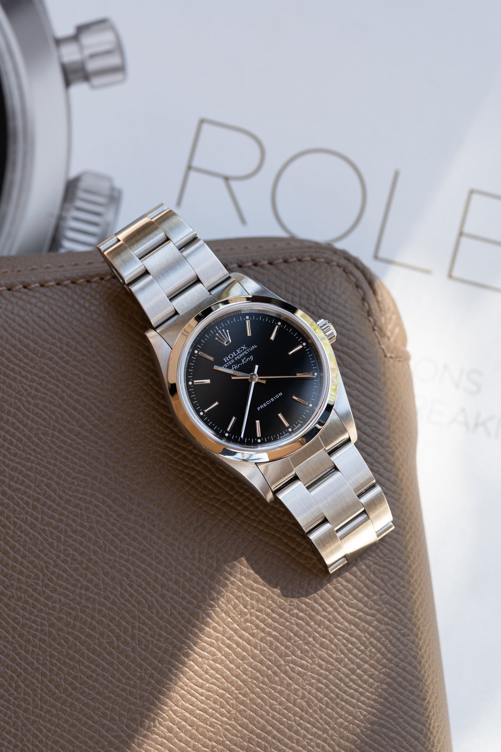 Rolex Air King 14000 Black Dial from 1997