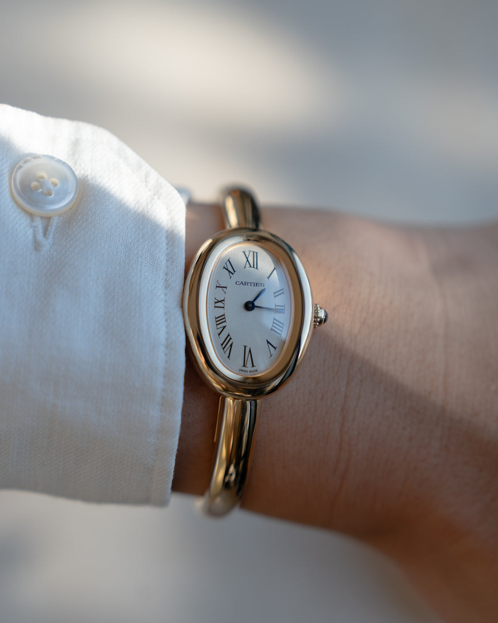 Cartier Baignoire ref WGBA0025 in 18k yellow gold, full set, like new