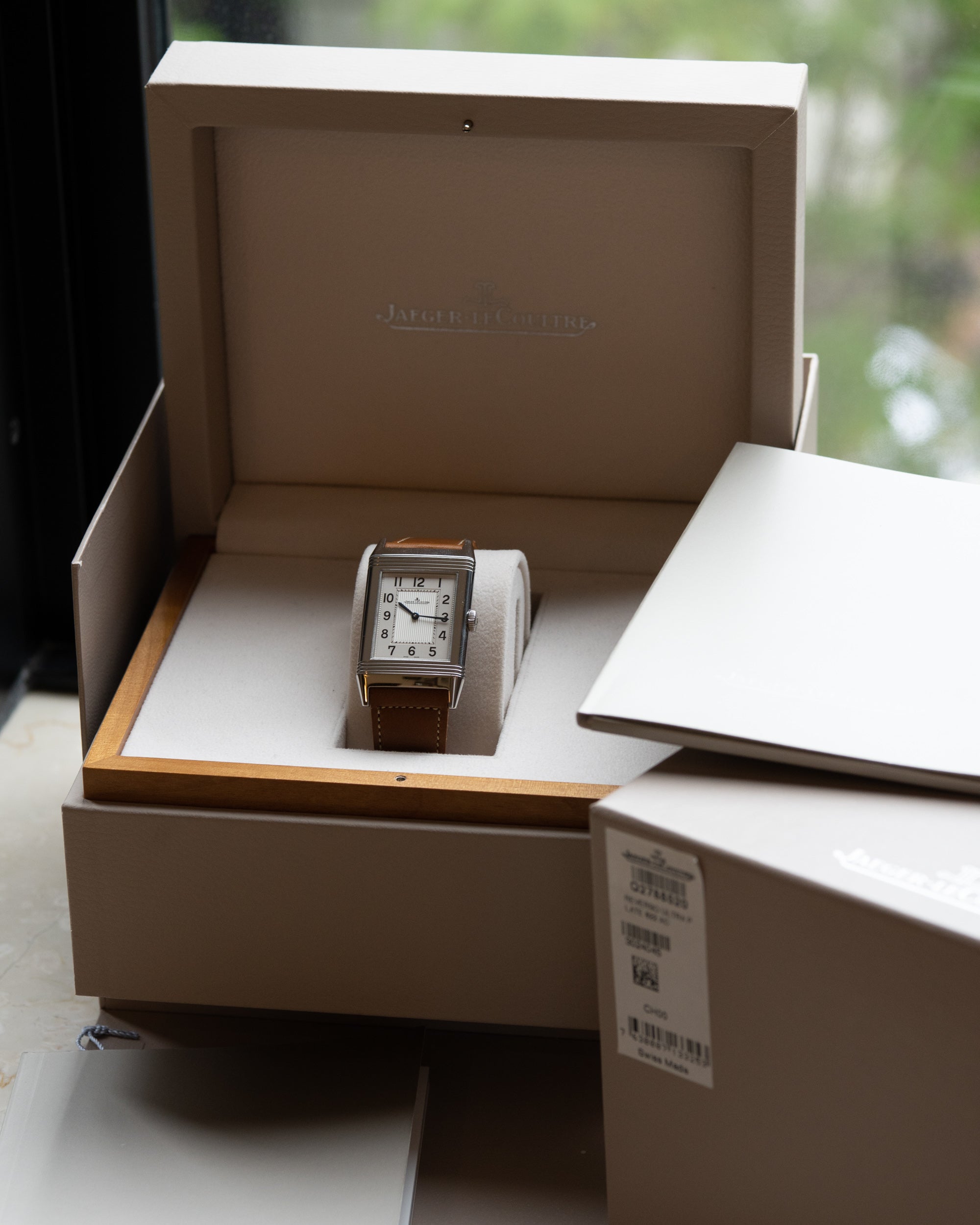 Jaeger-LeCoultre Grande Reverso Ultra Thin ref 277.8.62, full set