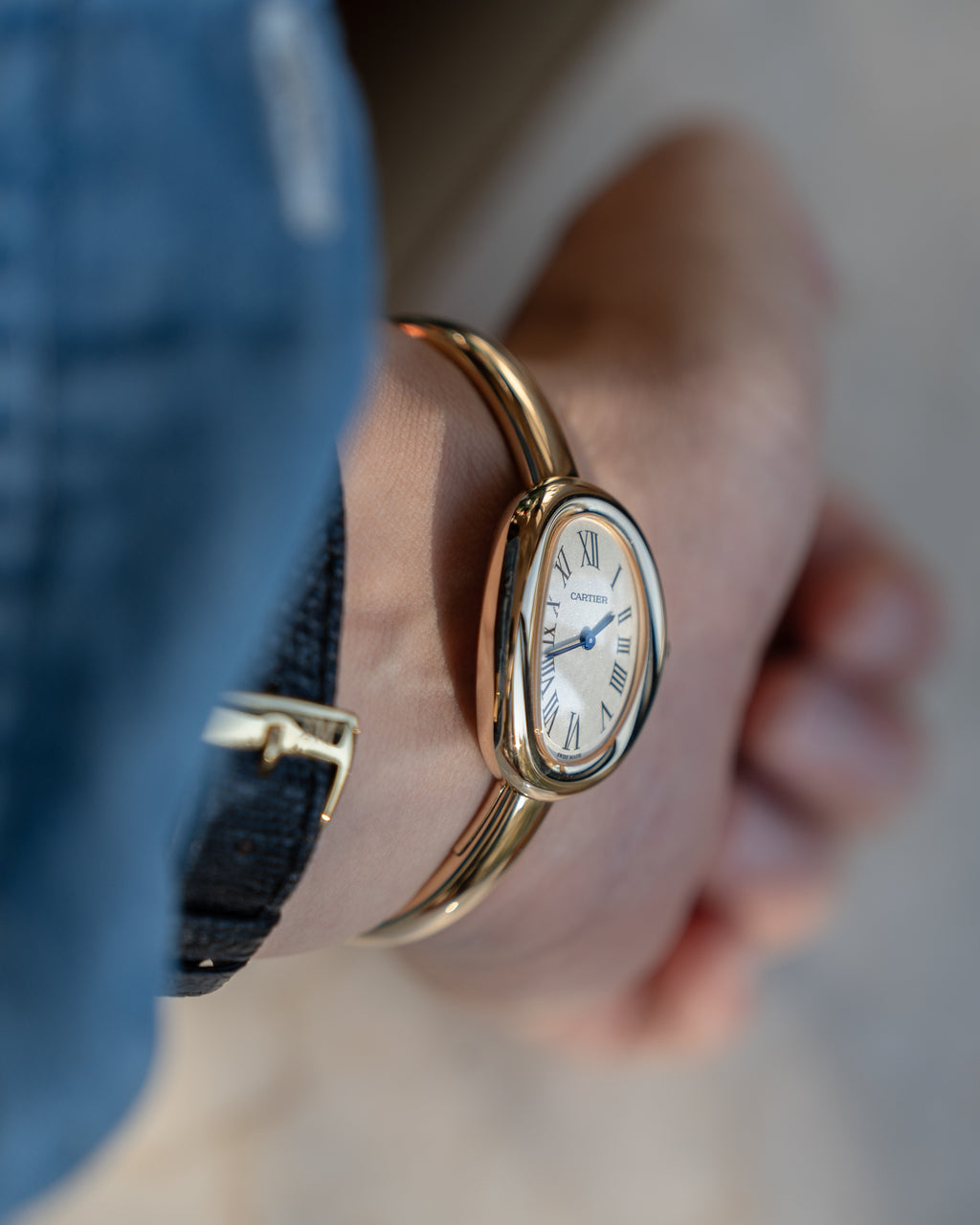 Cartier Baignoire ref WGBA0025 in 18k yellow gold, full set, like new