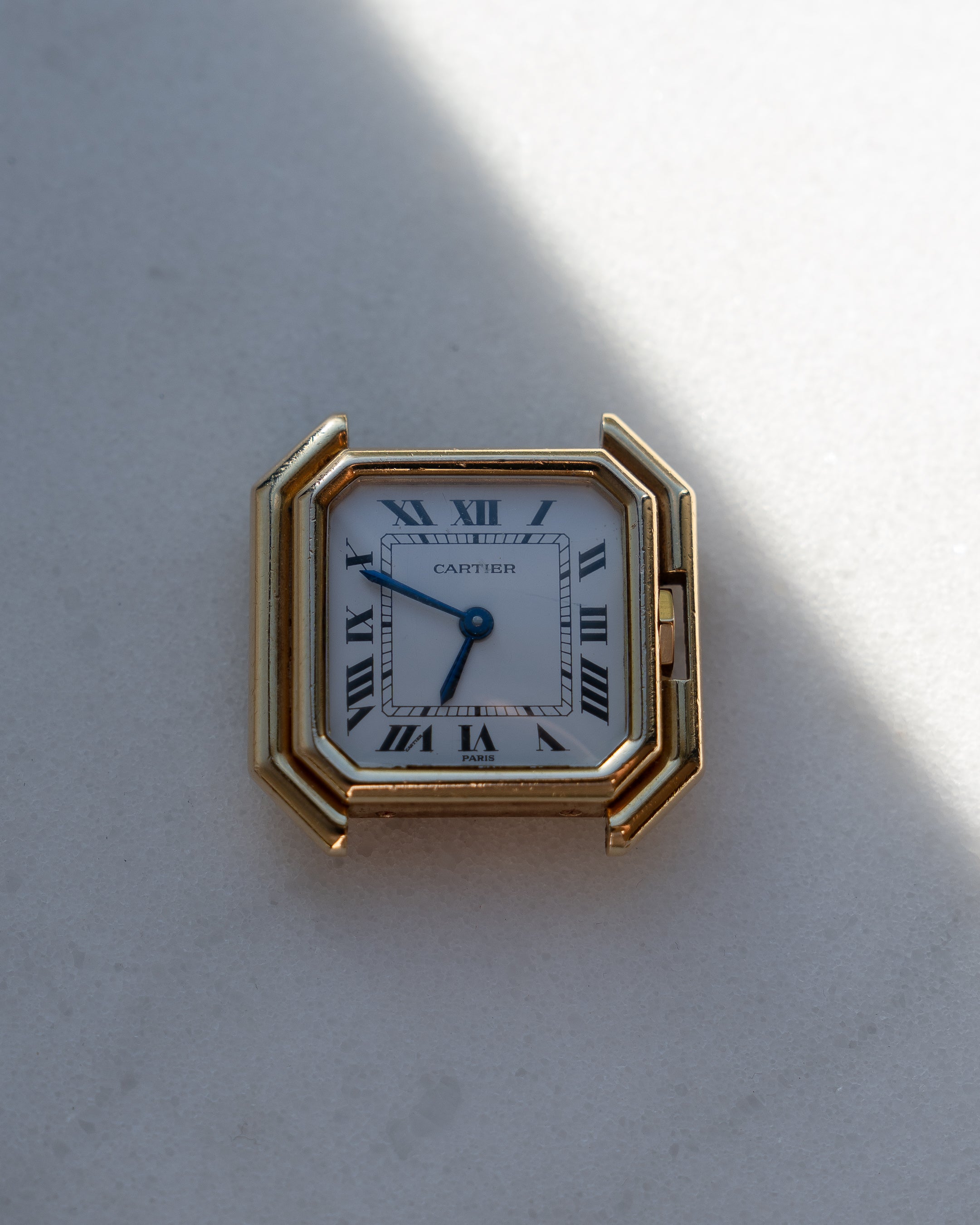 Cartier Ceinture Yellow Gold, Paris Dial, SM size with original gold deployant clasp