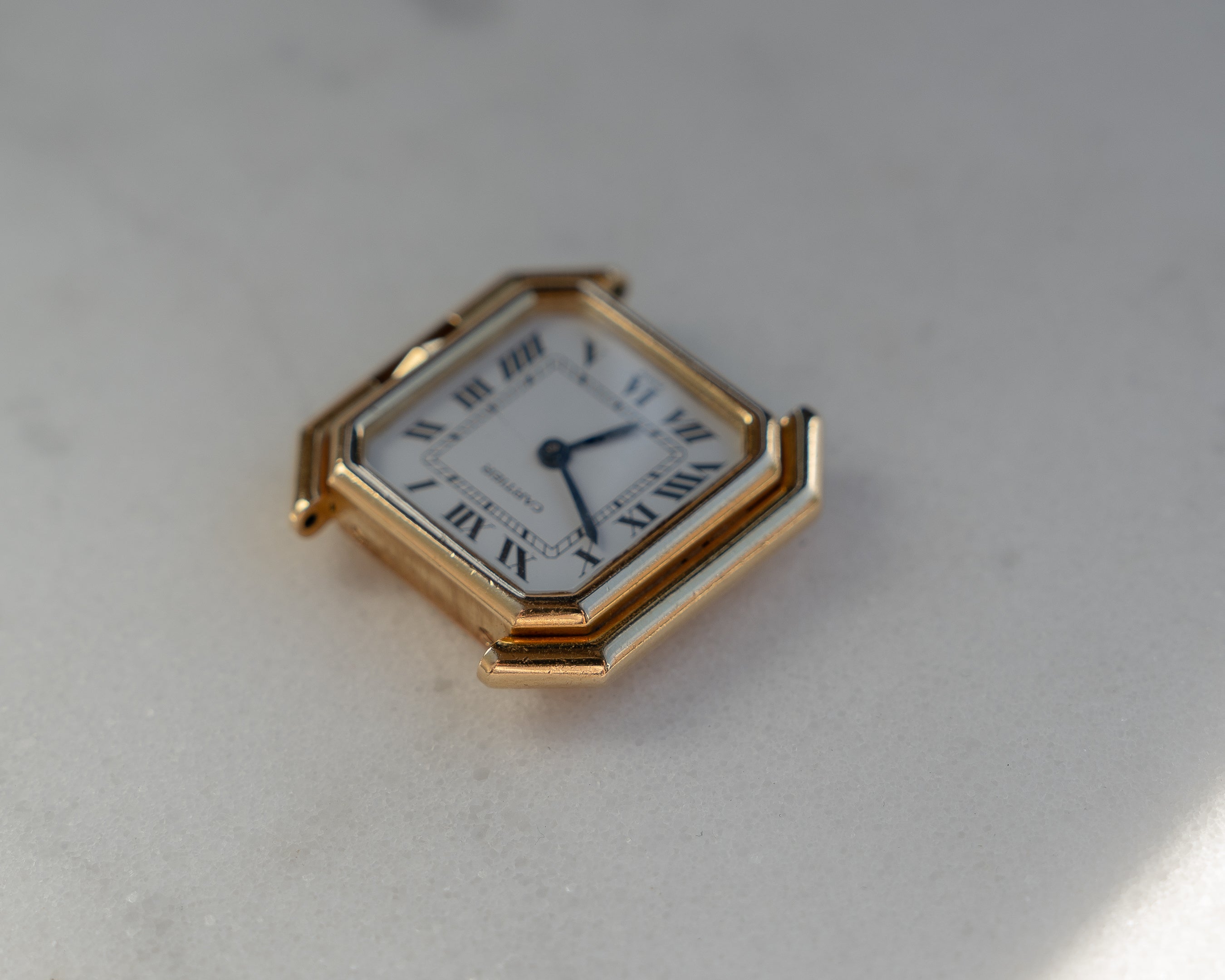 Cartier Ceinture Yellow Gold, Paris Dial, SM size with original gold deployant clasp