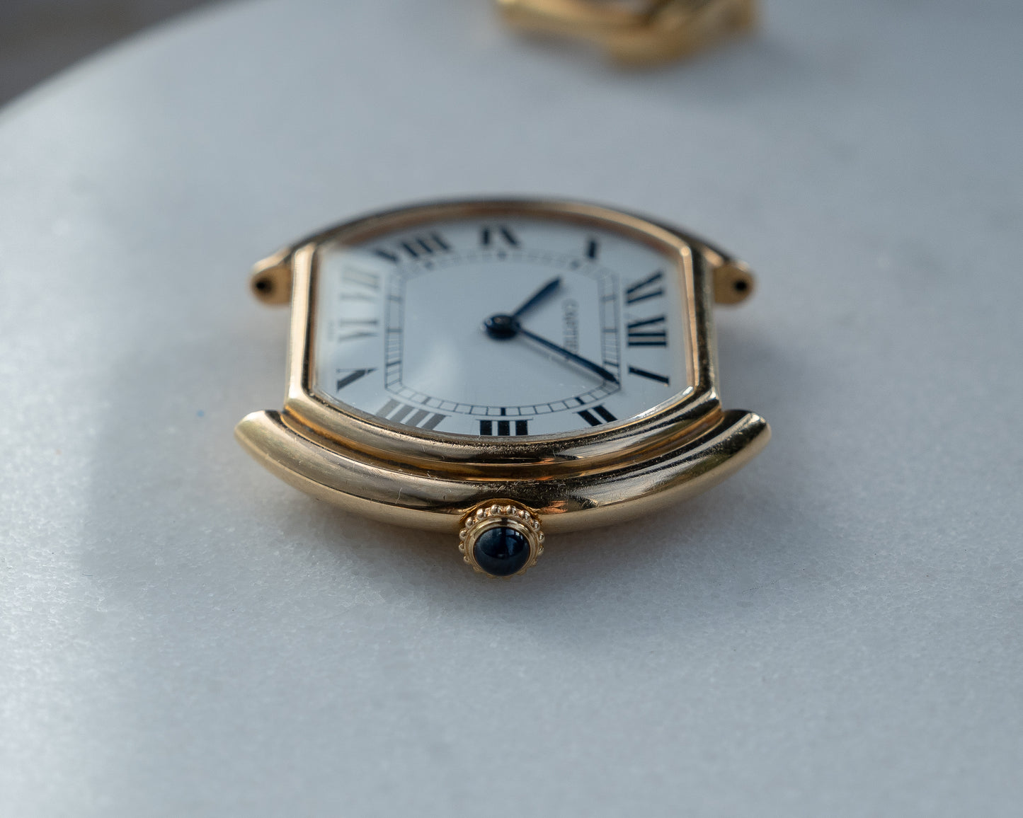 Cartier Ellipse 18k Yellow Gold, Paris Dial, LM size, 1970's