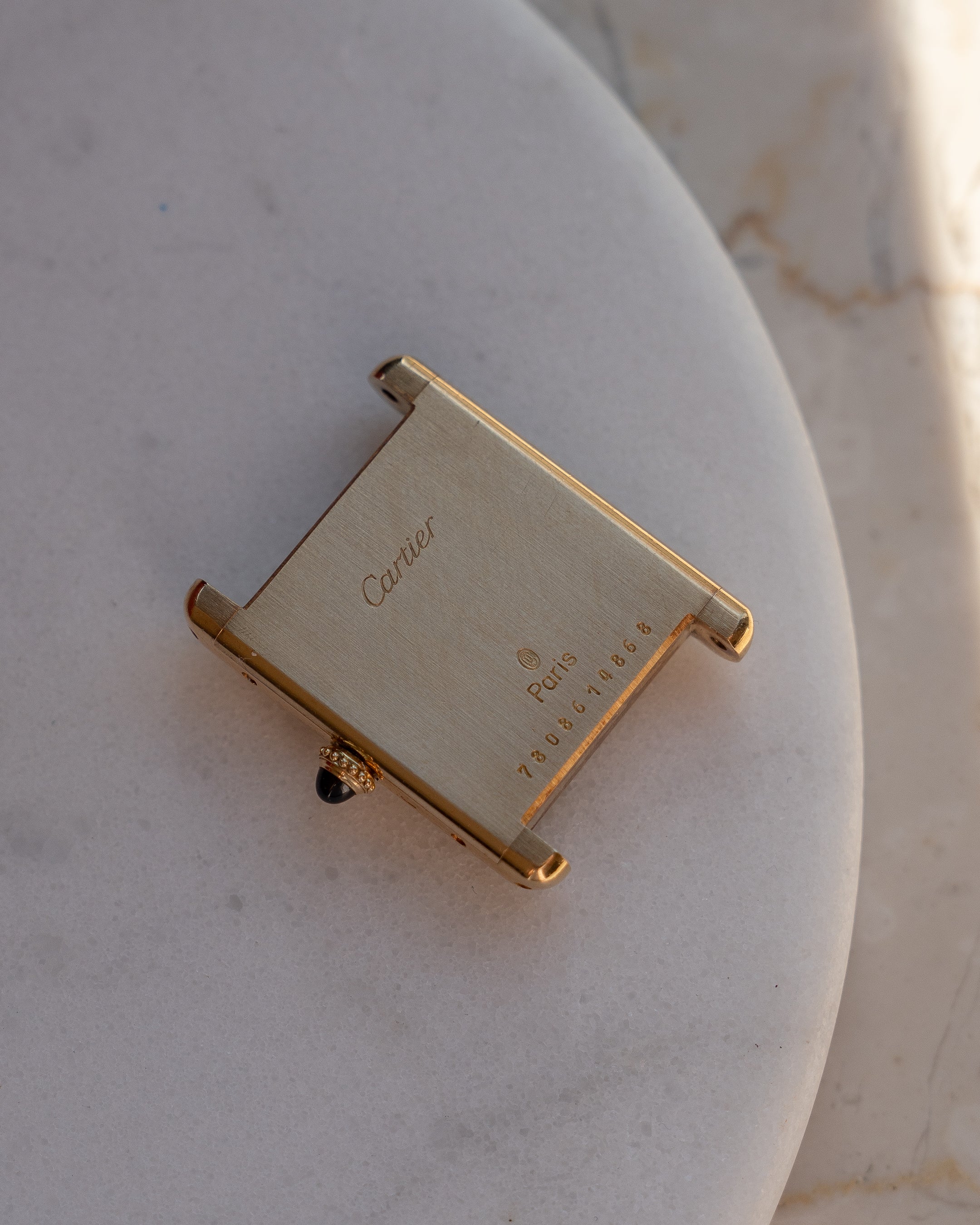 Cartier Tank Louis in 18k yellow gold, ref 78086, Paris dial, Cal. 78-1, full set